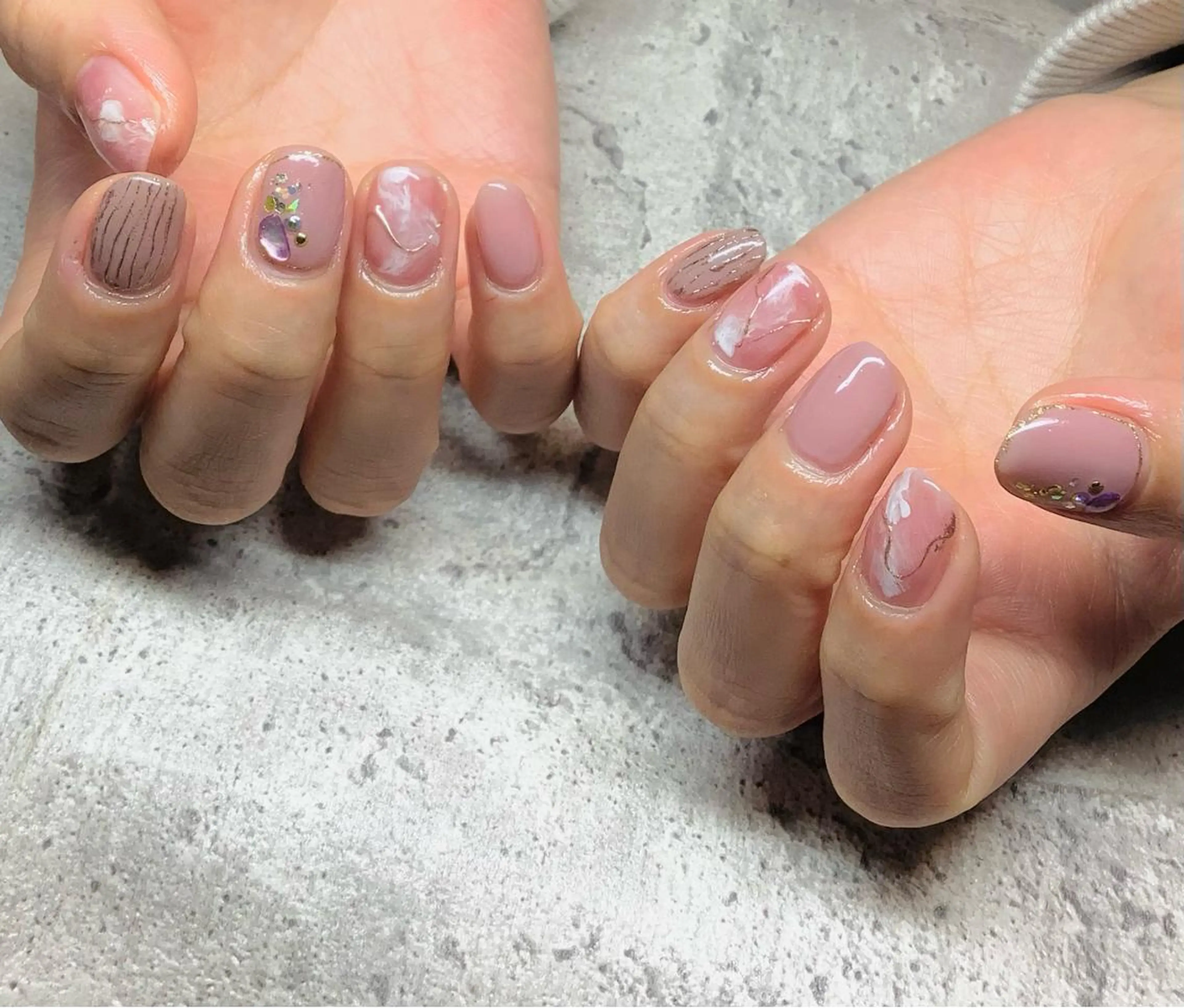 ネイル 横尾 麻里のネイルデザイン