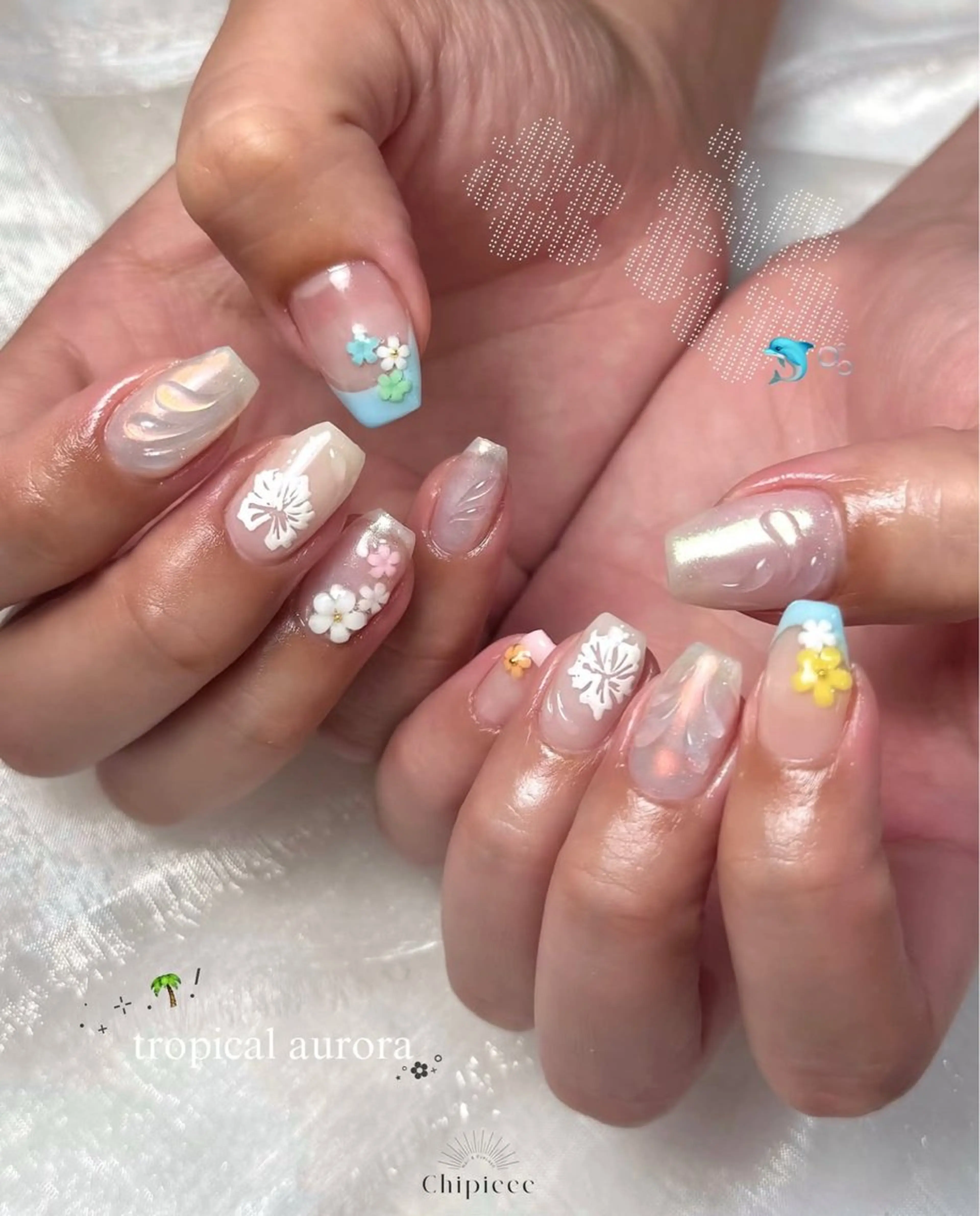 ネイル ハンドネイル chipieee kannaのネイルデザイン