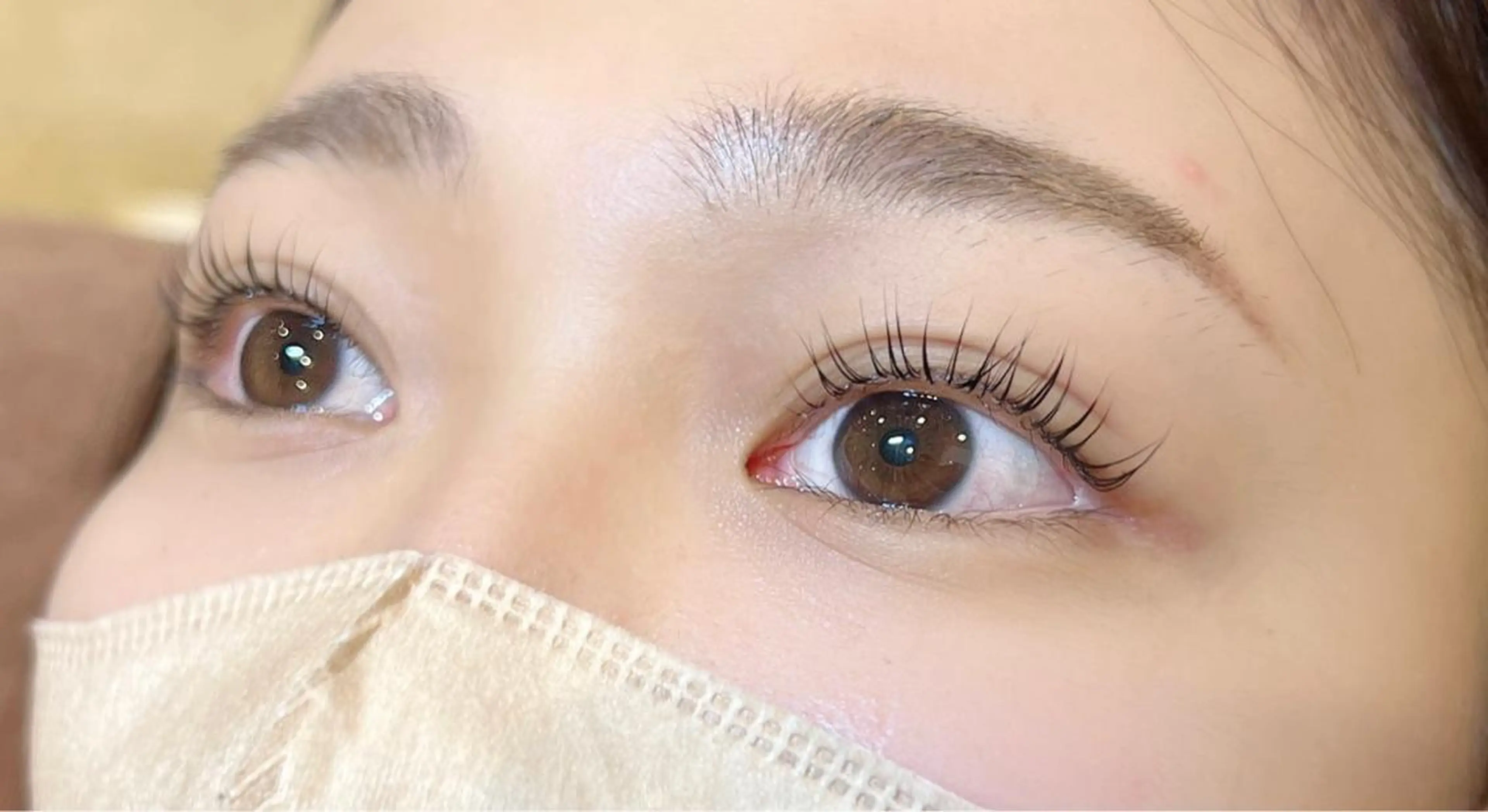 🎀人気No.1🎀選べるまつ毛パーマ⭐️ラッシュリフト/パリジェンヌ￥4500🌙幹細胞トリートメント付🌙の写真