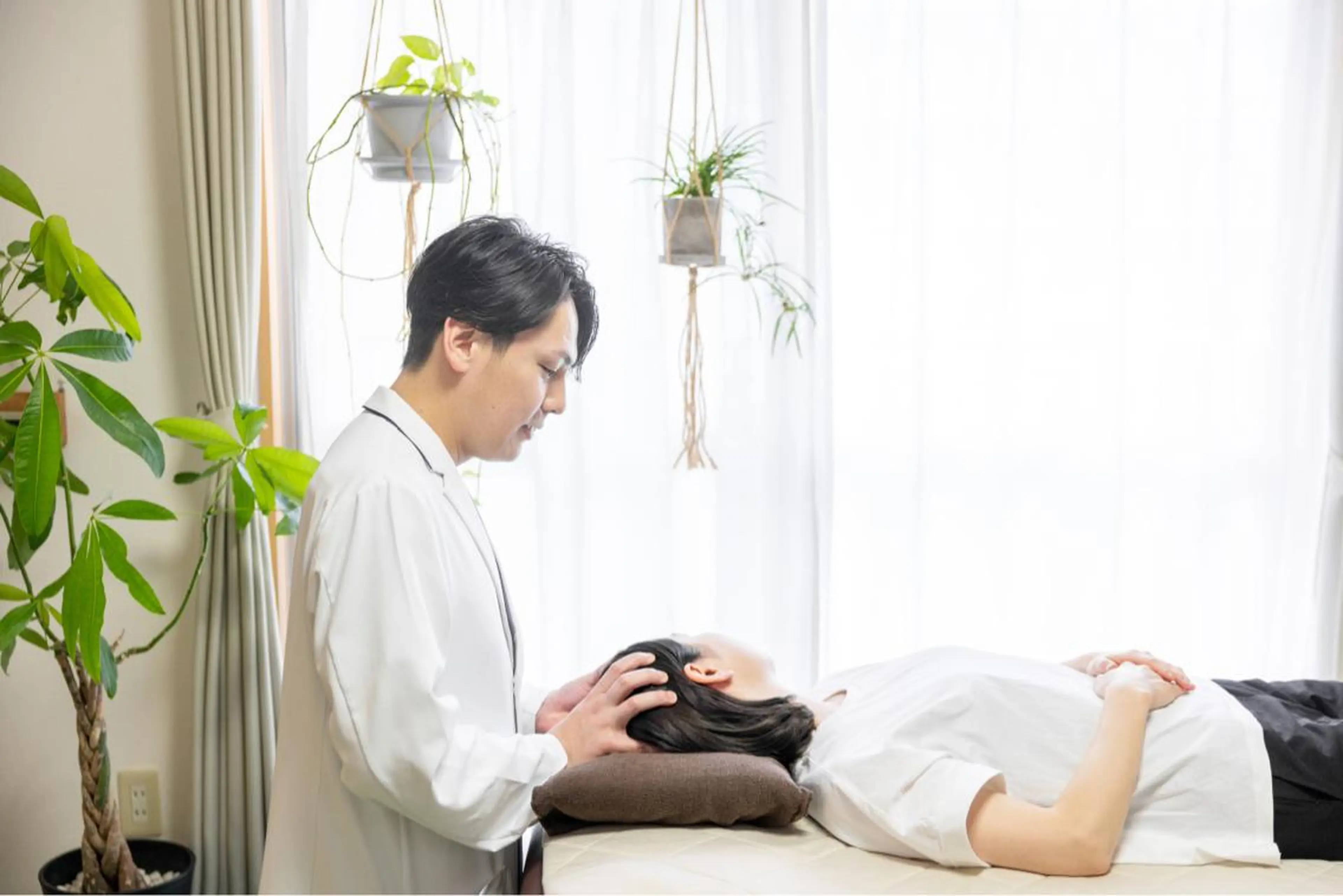 美顔ヘッドマッサージ 頭がスッキリしない方にオススメの写真