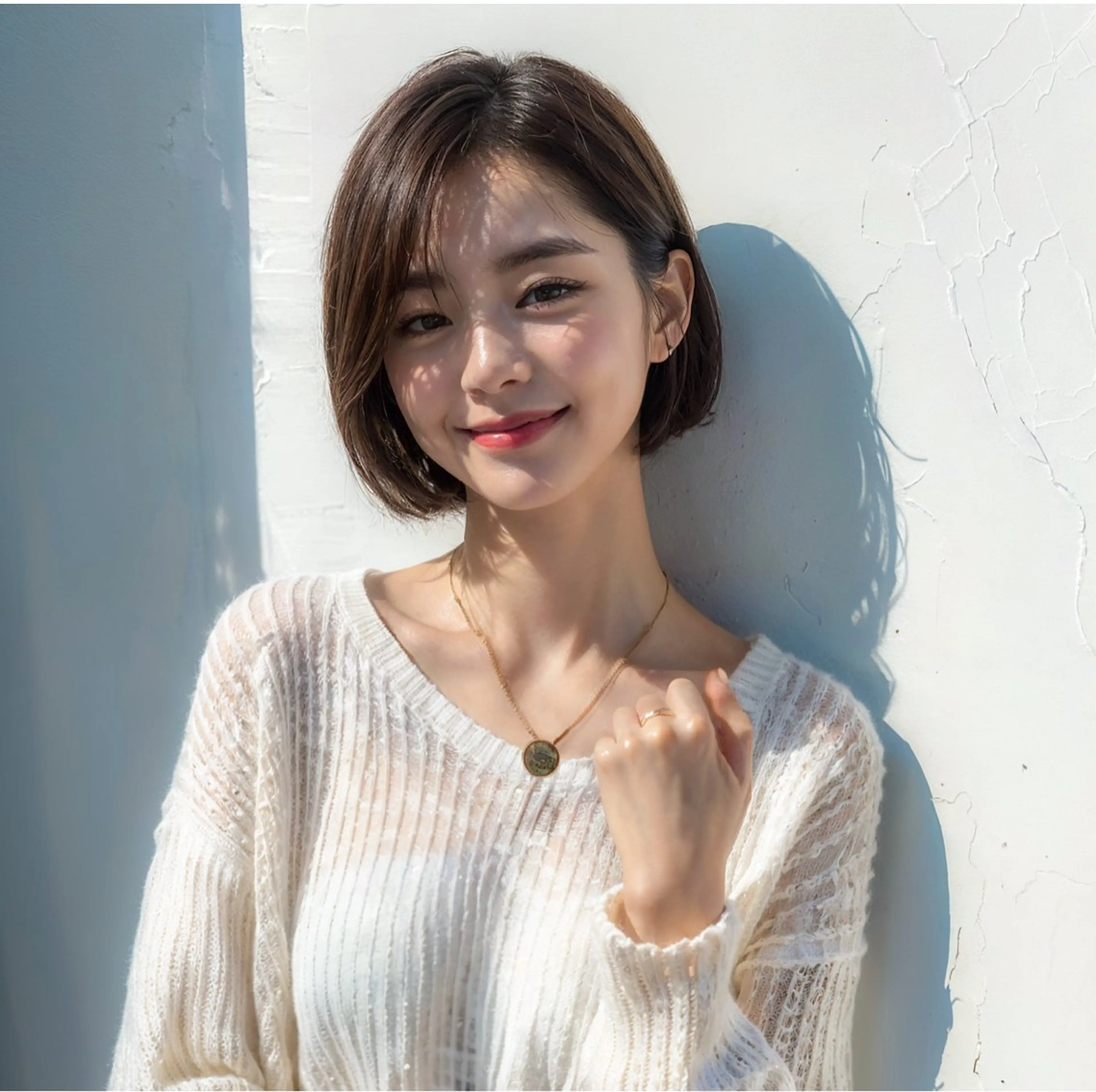 ミディアム 🫧ふくだ りな 🕊のヘアスタイル