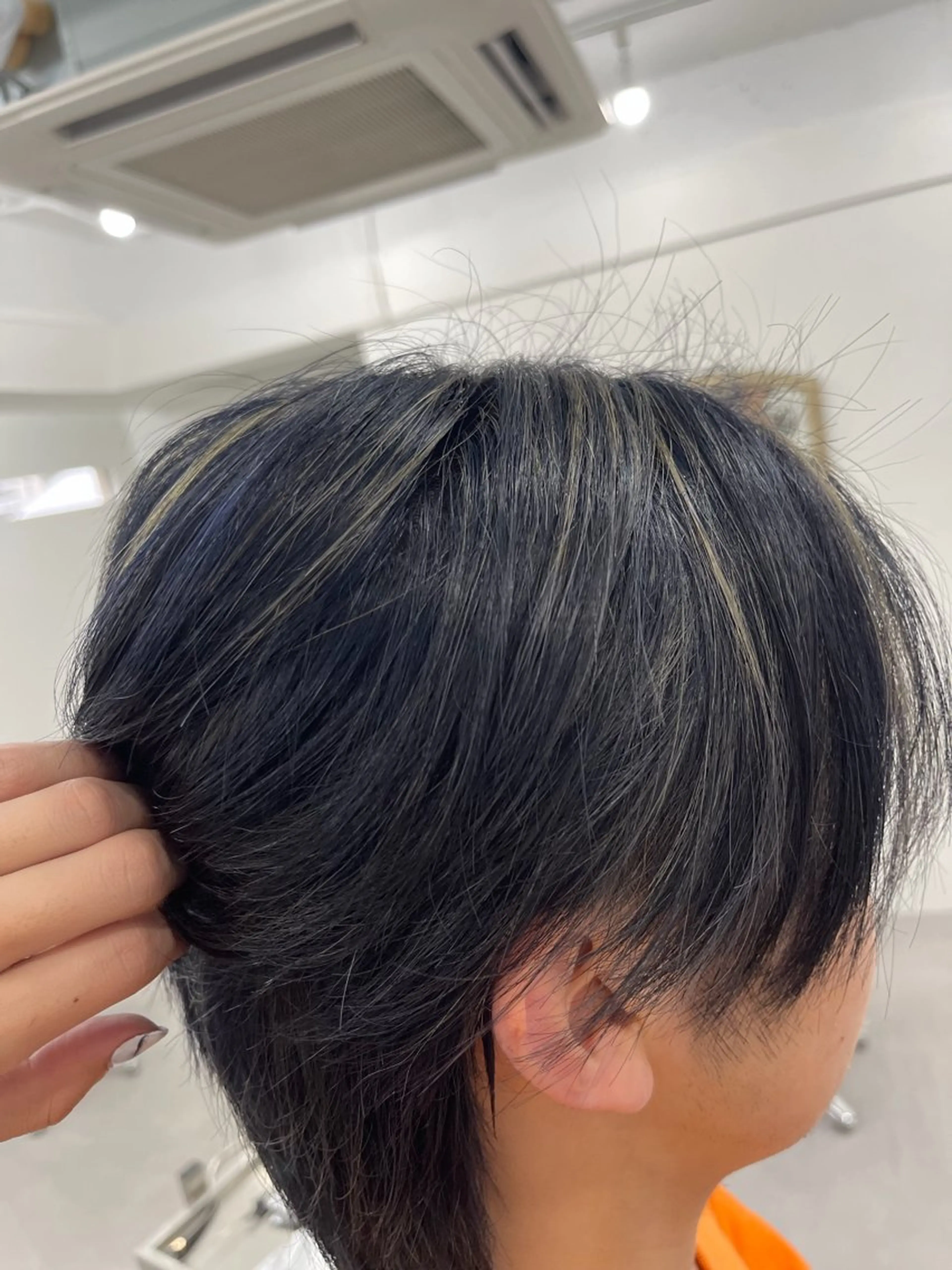 カット＋カラーの写真