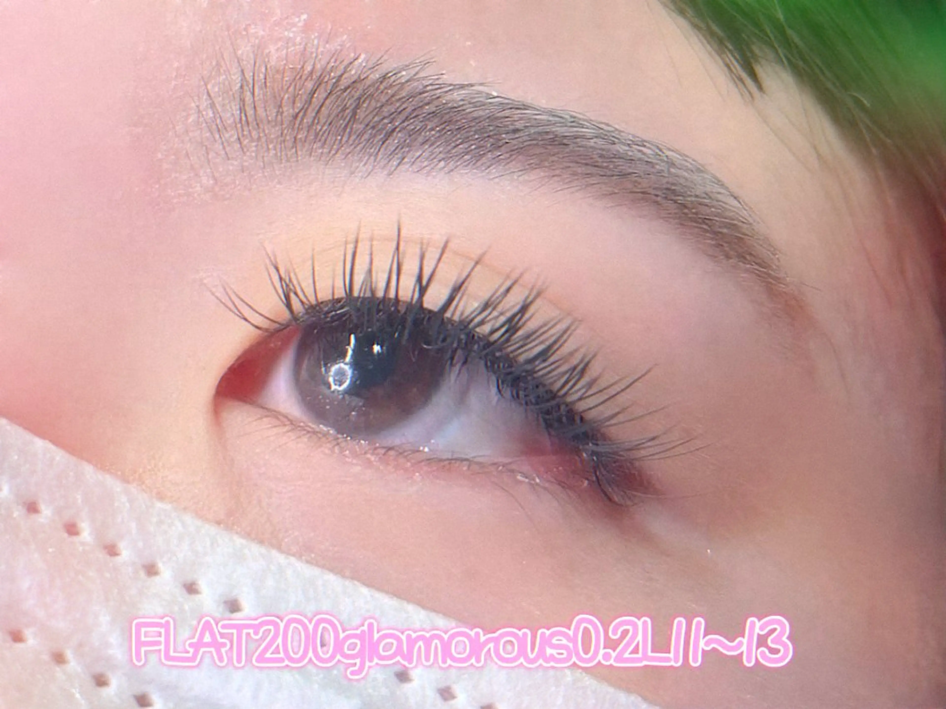 マツエク・マツパ Dカール Lカール マツエク 若松 絵美のマツエク・マツパデザイン