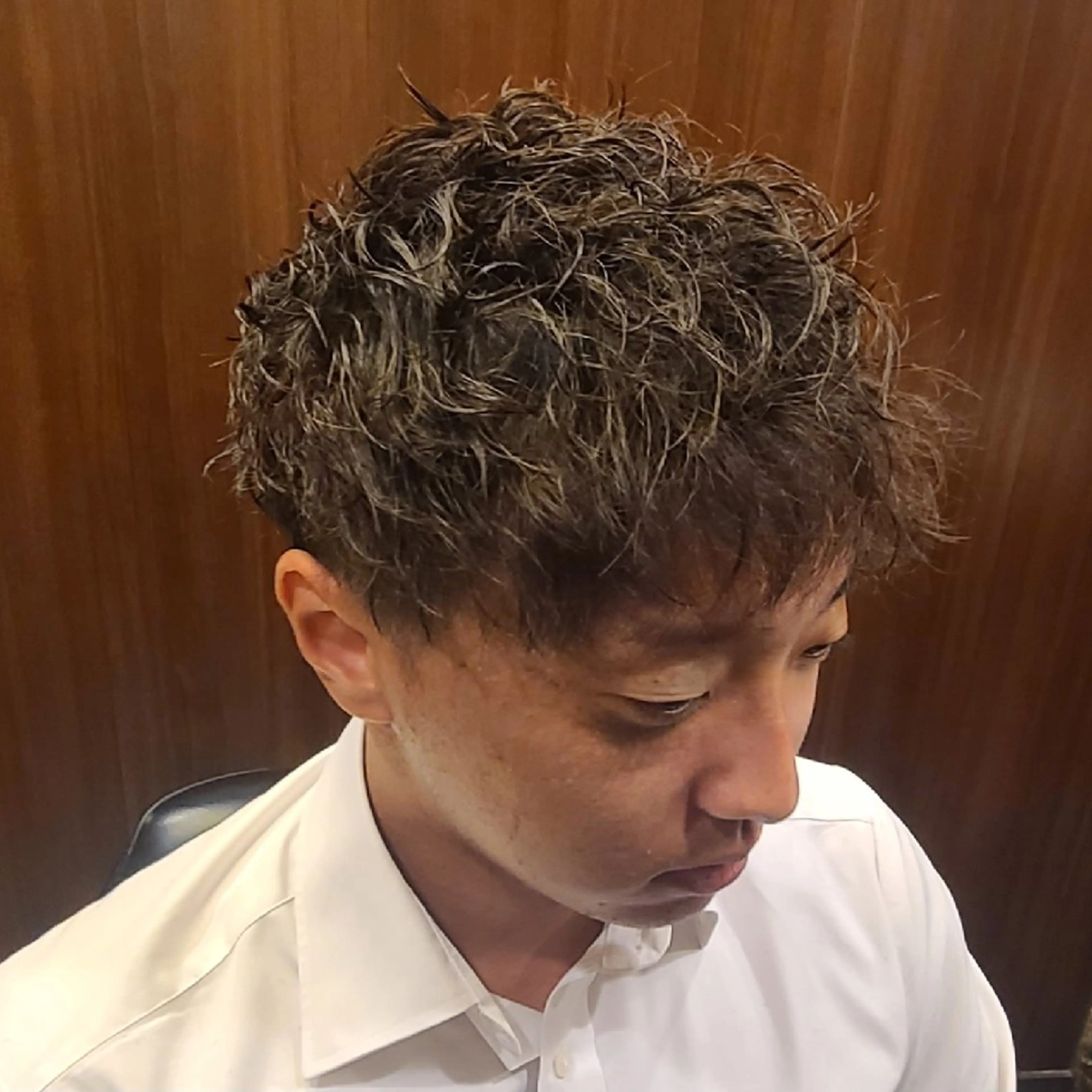 パーマ ツイストスパイラルパーマ スパイラルパーマ 針生 永遠のヘアスタイル