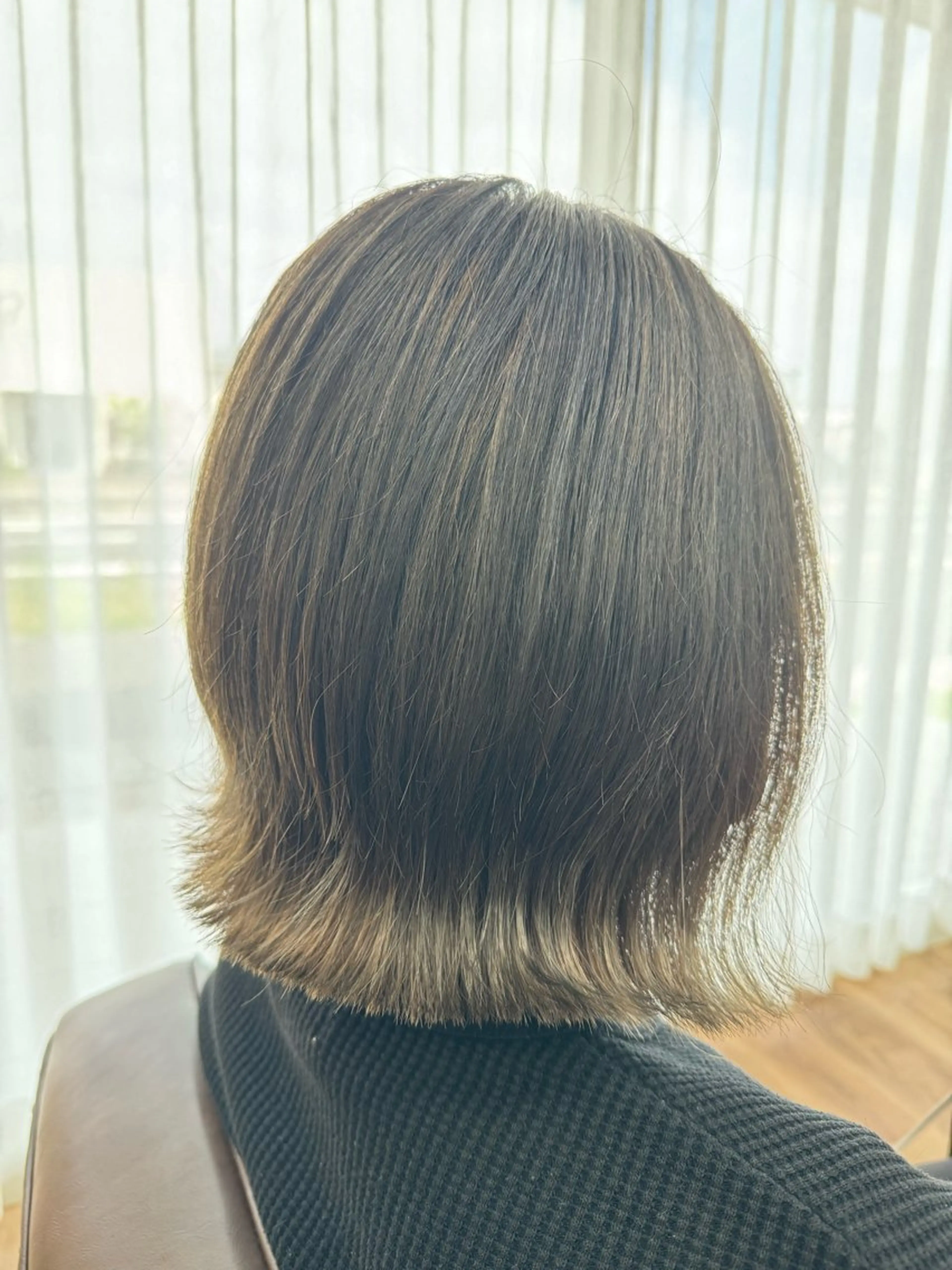 ミディアム A.casa まつおかのヘアスタイル
