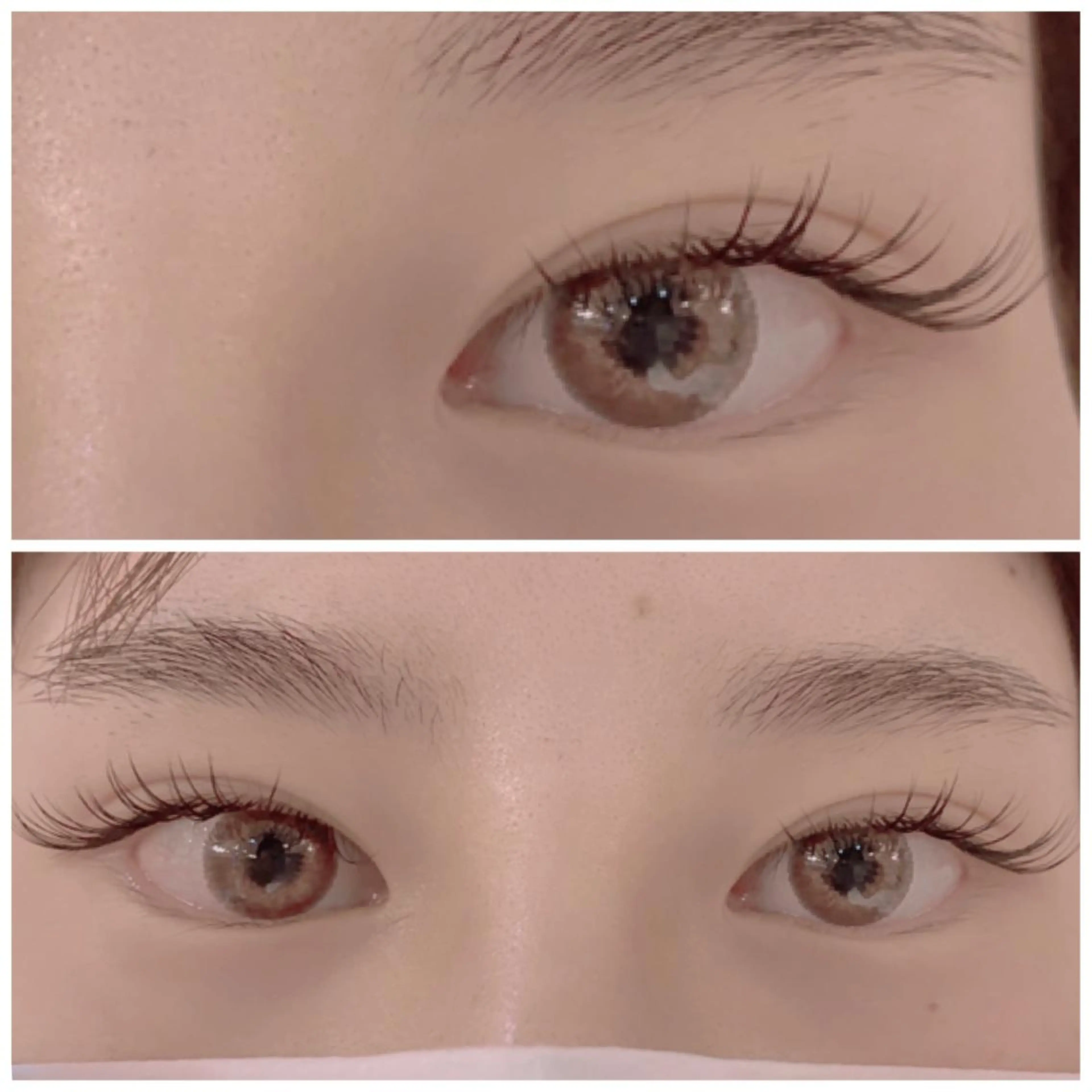 マツエク・マツパ カラーマツエク フラットラッシュ 韓国風マツエク パリジェンヌラッシュリフト まつげパーマ オーダーメイドまつげ ＆まゆげ.RIKAのマツエク・マツパデザイン