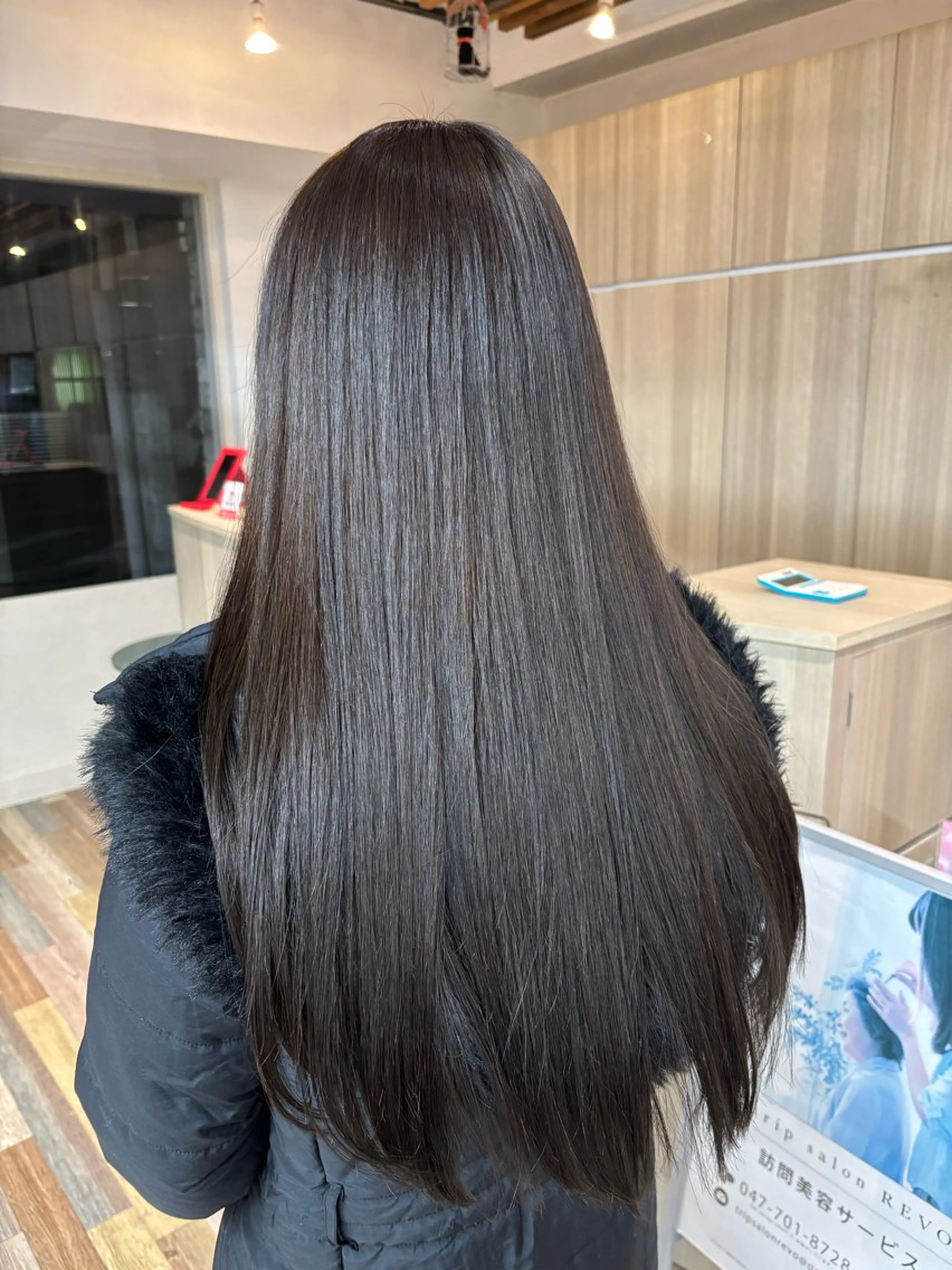 ロング カラー ブラウンカラー 透明感カラー ロング トリートメント 木下 みさきのヘアスタイル