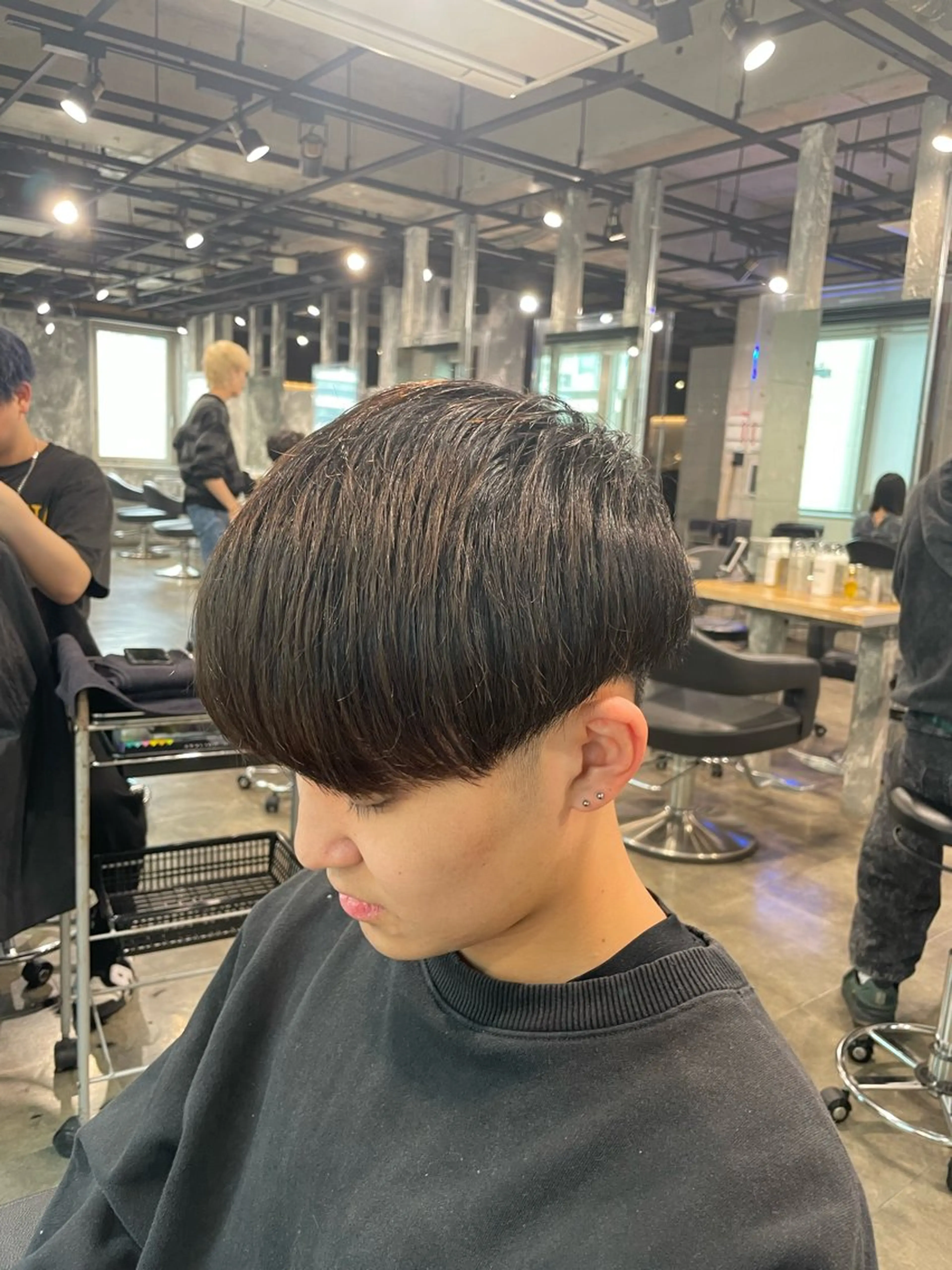 パーマ メンズ カット ヘアカラー 縮毛矯正 艶髪/透明感🪽 DISCO🪽のヘアスタイル