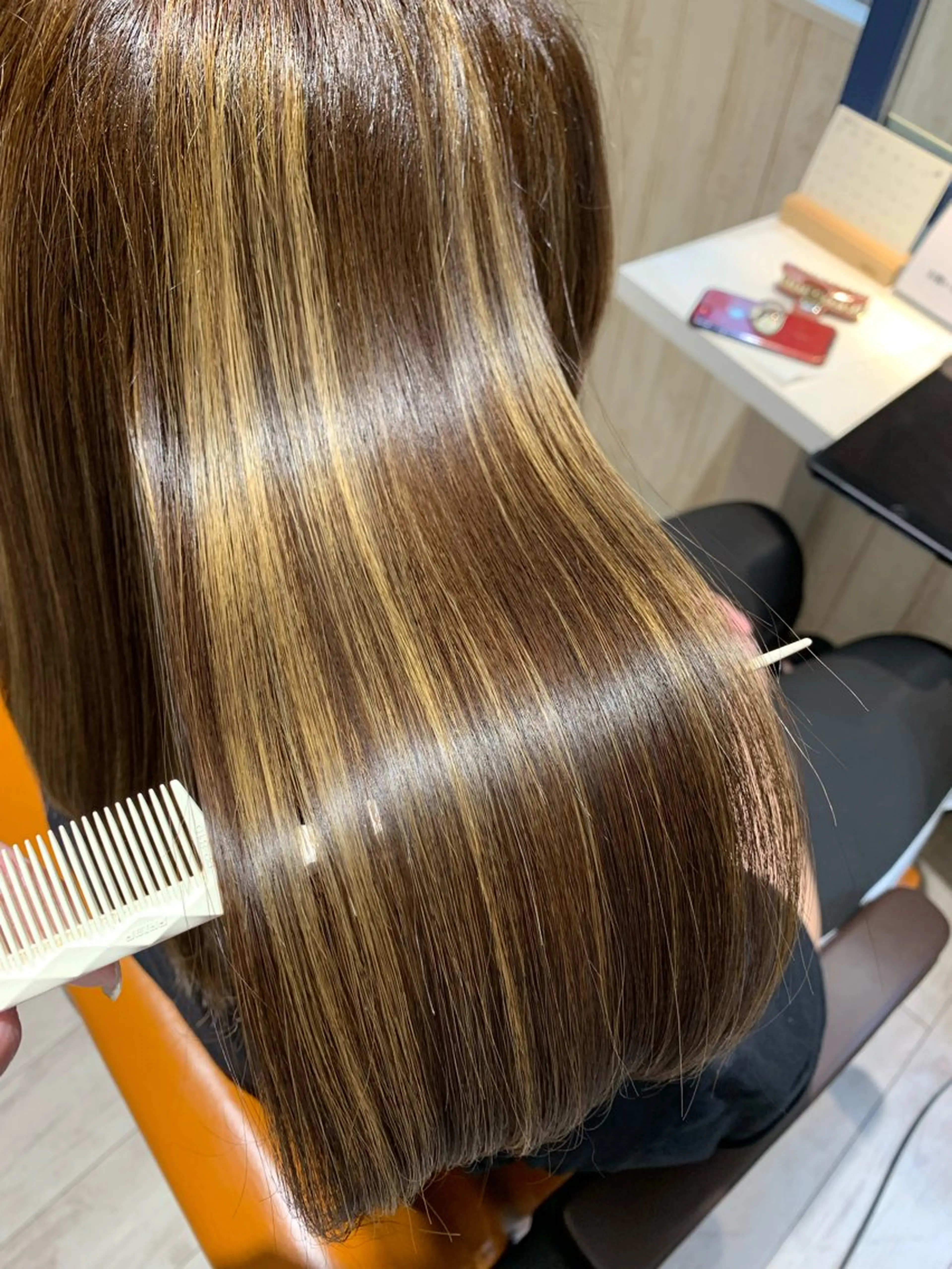 ロング カラー 尾澤 祥多のヘアスタイル