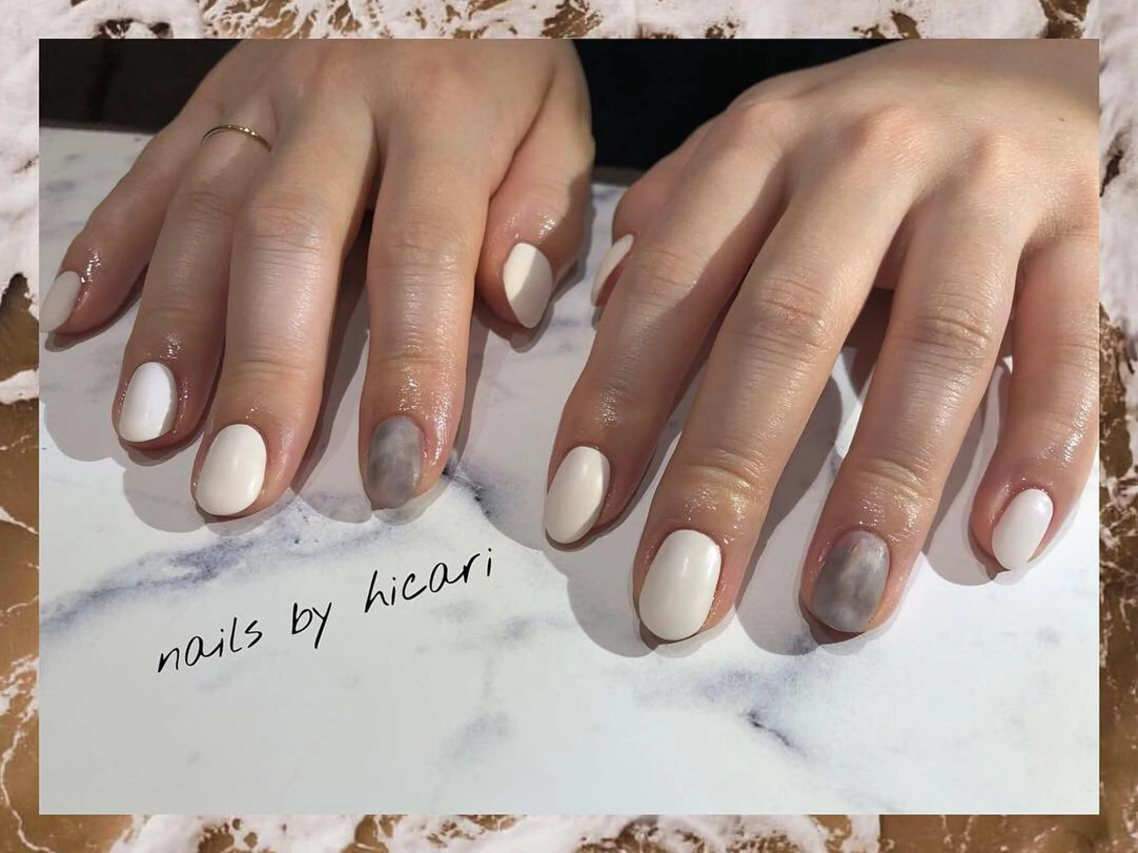 ショート カラー キッズ ネイル マツエク・マツパ illum hicariのネイルデザイン