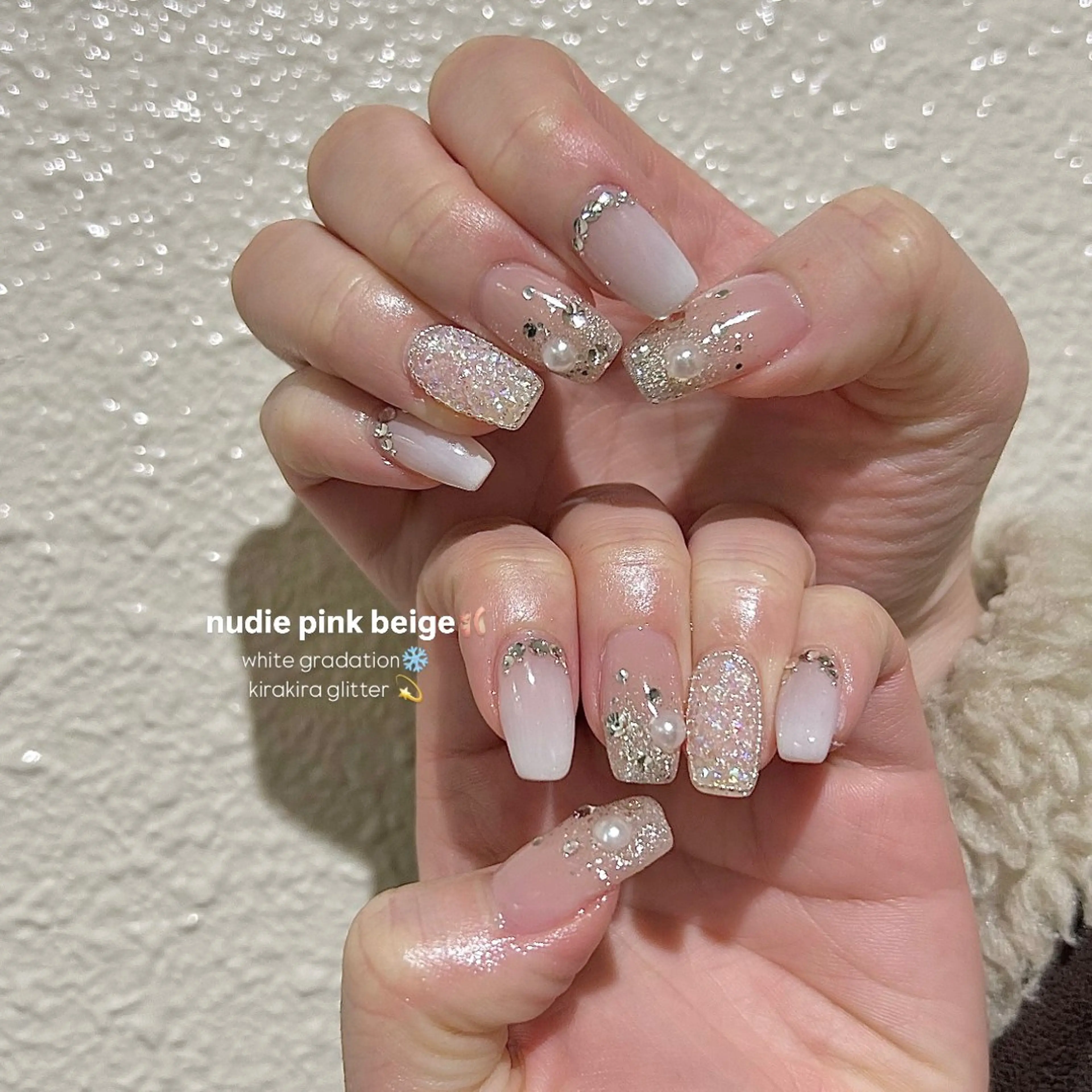 ネイル ハンドネイル パラあり！フィルイン 美フォルムのネイルデザイン