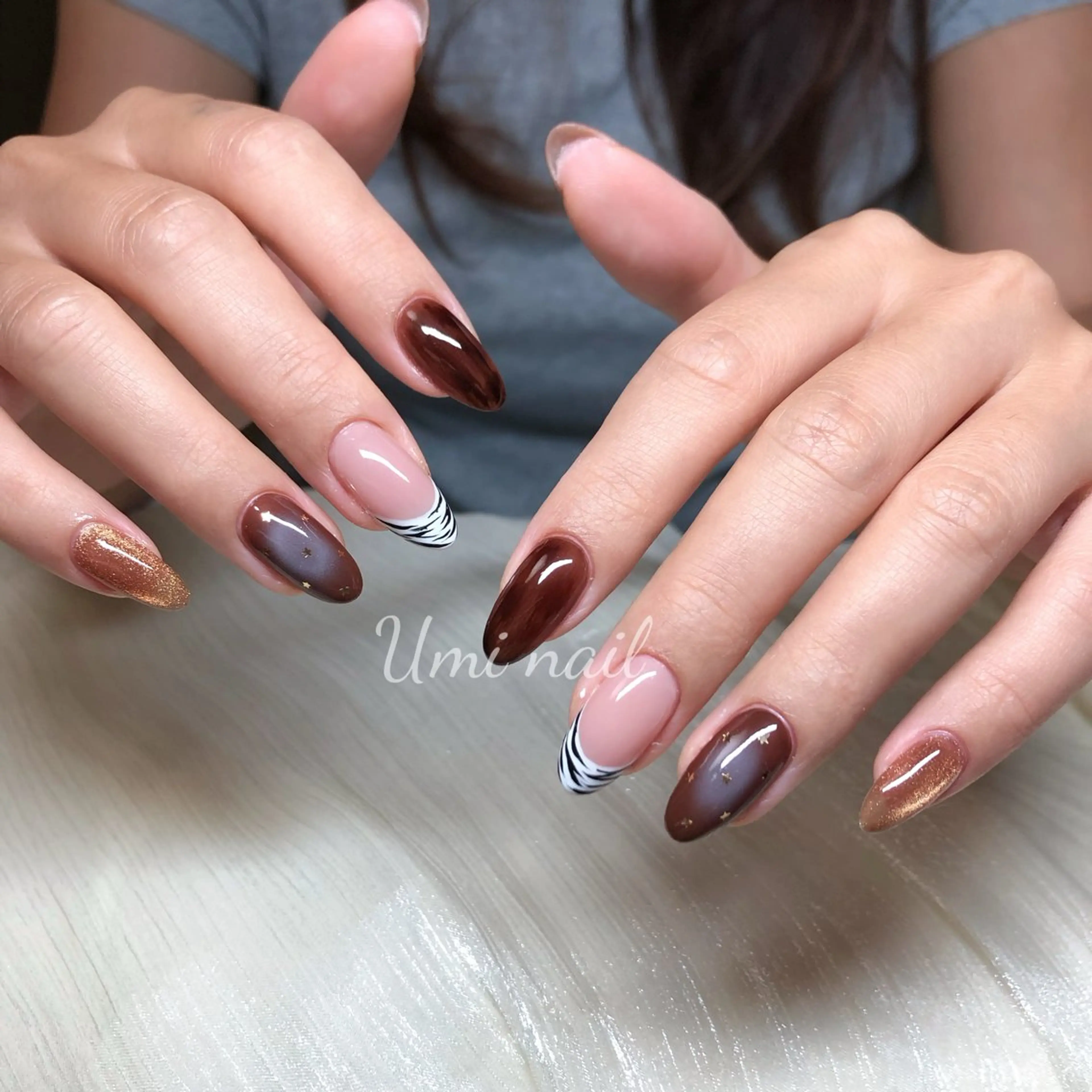 ネイル 日暮里 Umi Nailのネイルデザイン