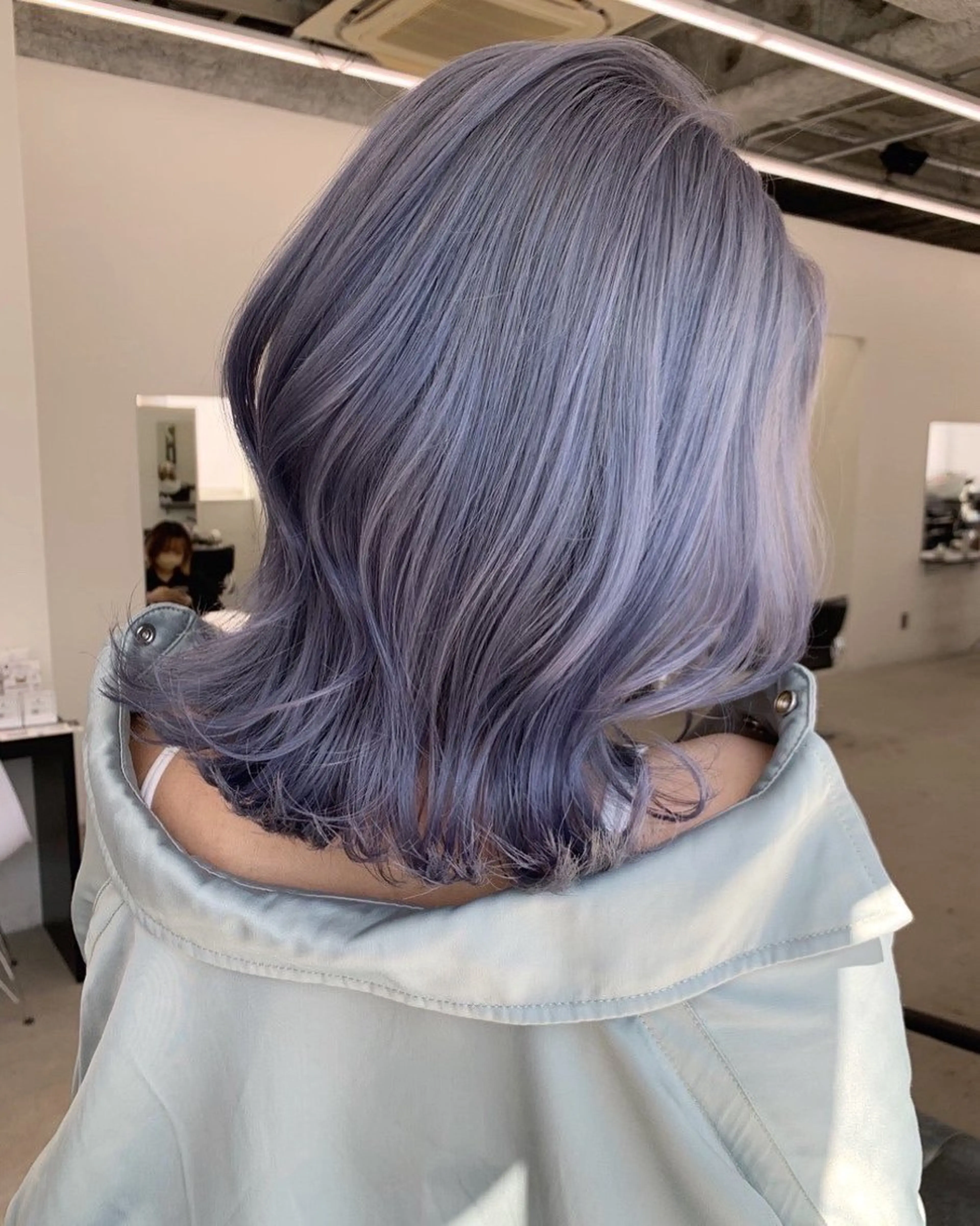 セミロング カラー 大野 伽月/オンカラーのヘアスタイル