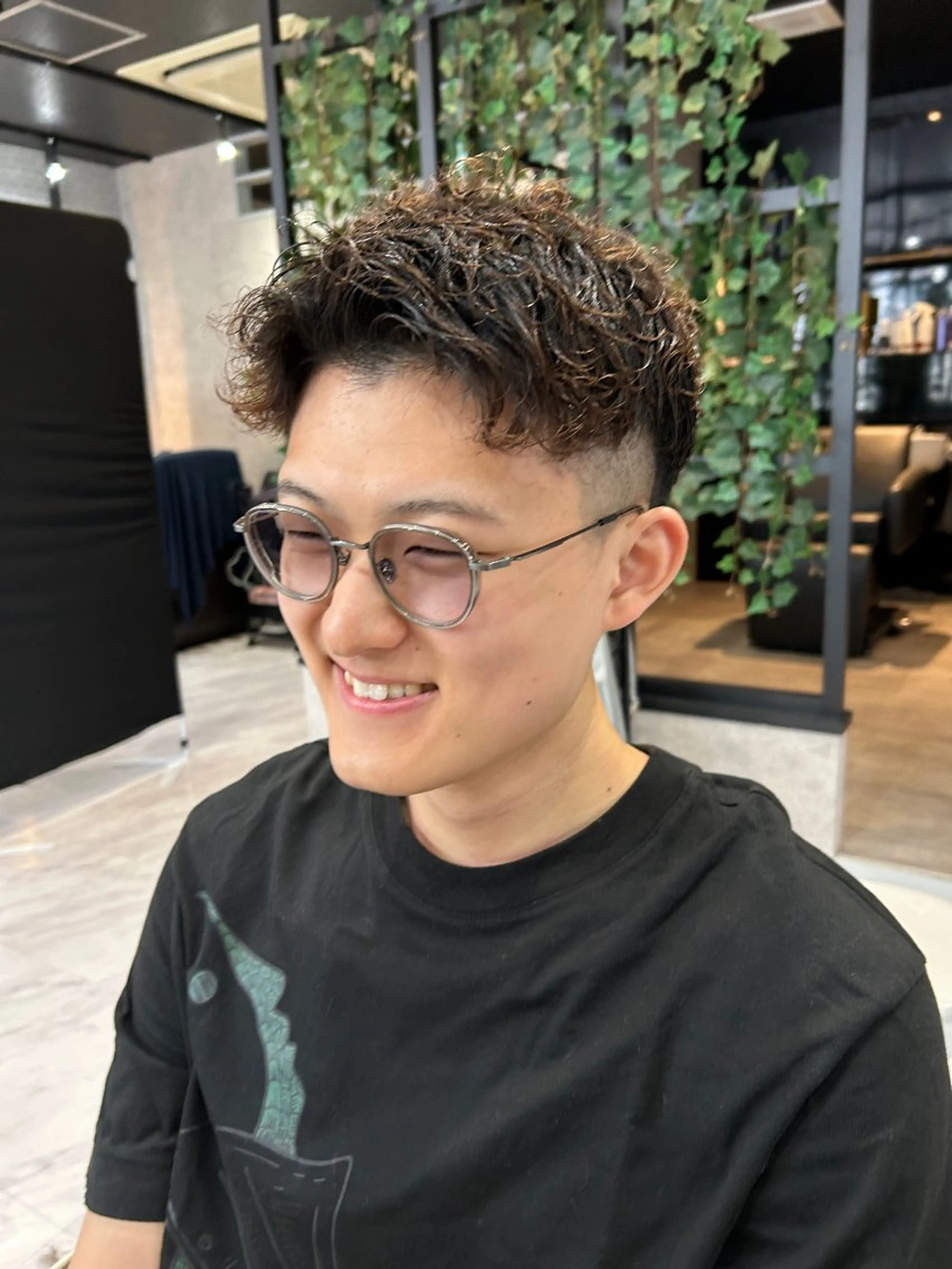 ショート メンズ メンズパーマ 🐺似合わせ🐺 青山健誠のヘアスタイル