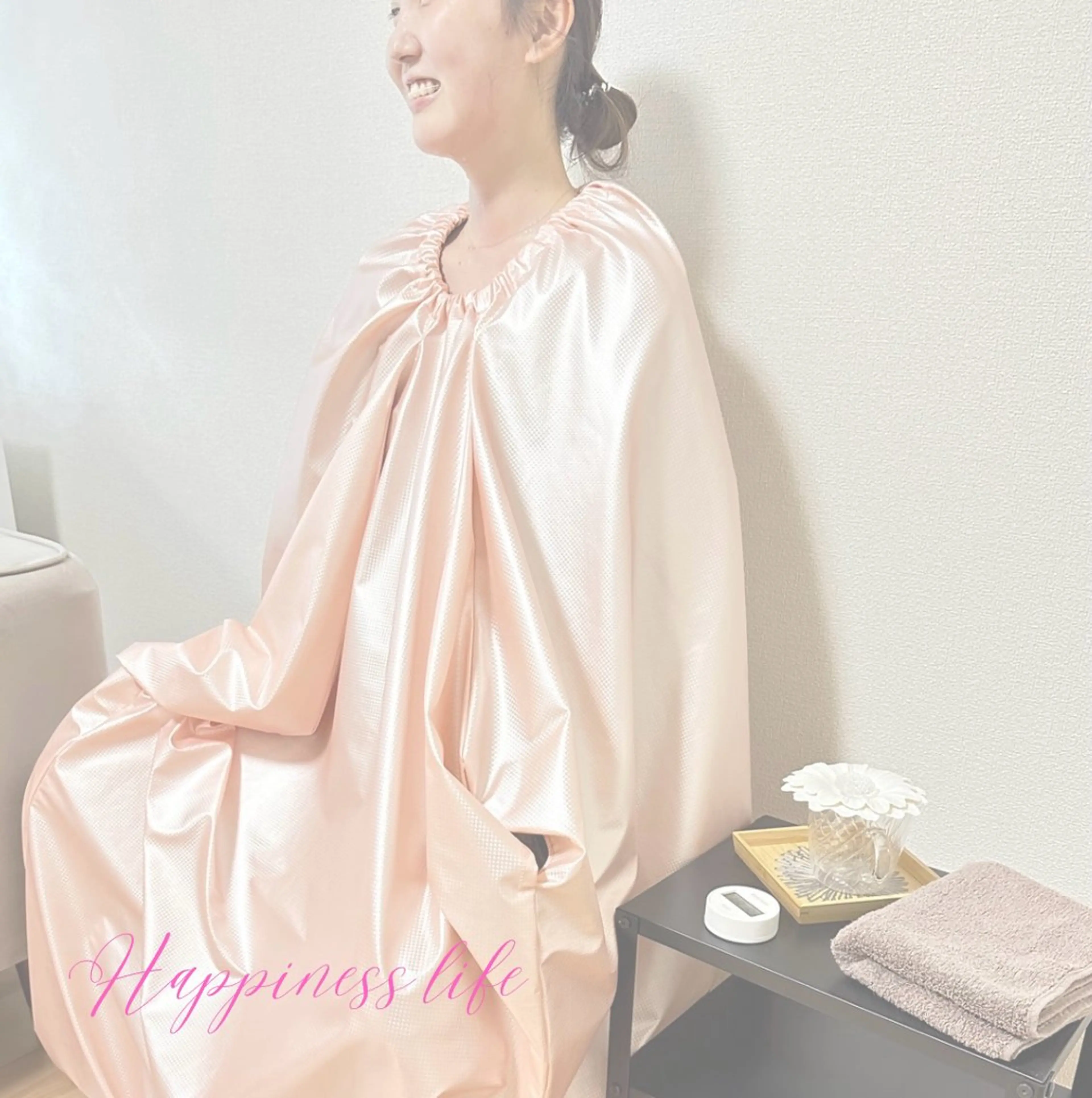 【Specialエイジングケア🩵】よもぎ蒸し➕高濃度気体水素吸入付き🌿老化や病気の原因となる"悪玉活性酸素"を除去の写真