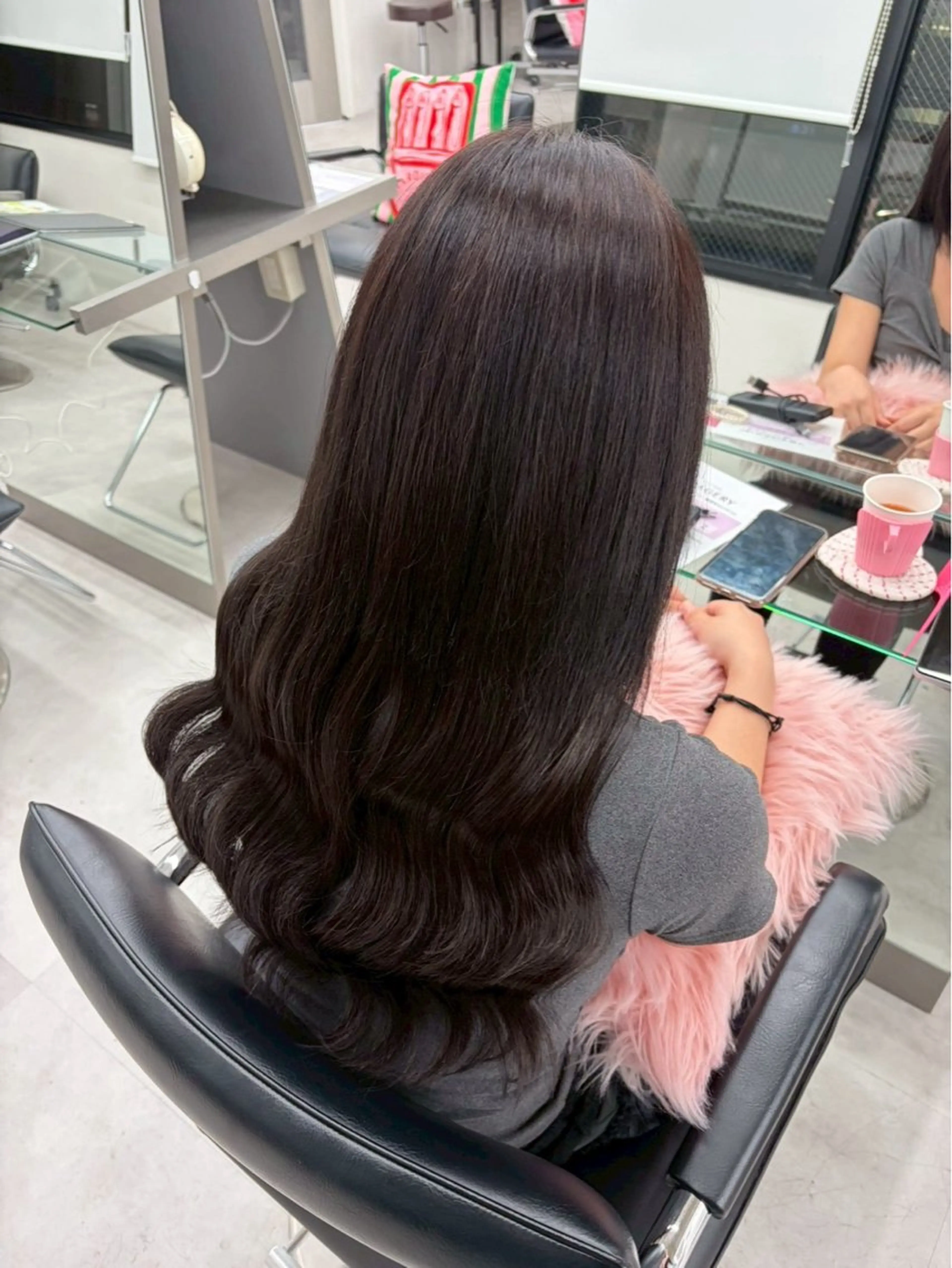 ロング エクステ 横浜　エクステ🎀 カラー／ルナのヘアスタイル