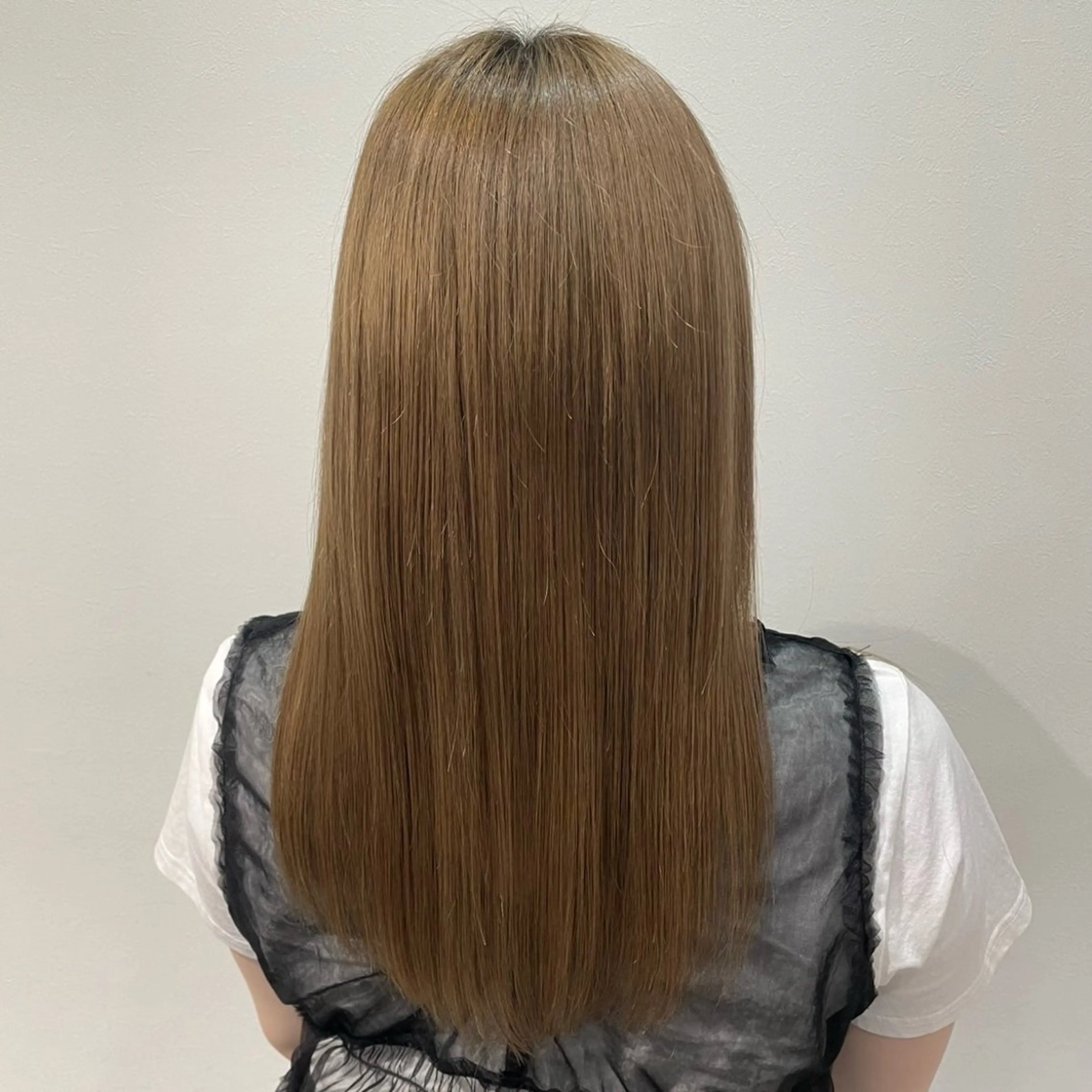 ロング カラー 縮毛矯正/ヘッドスパ 牧野のヘアスタイル