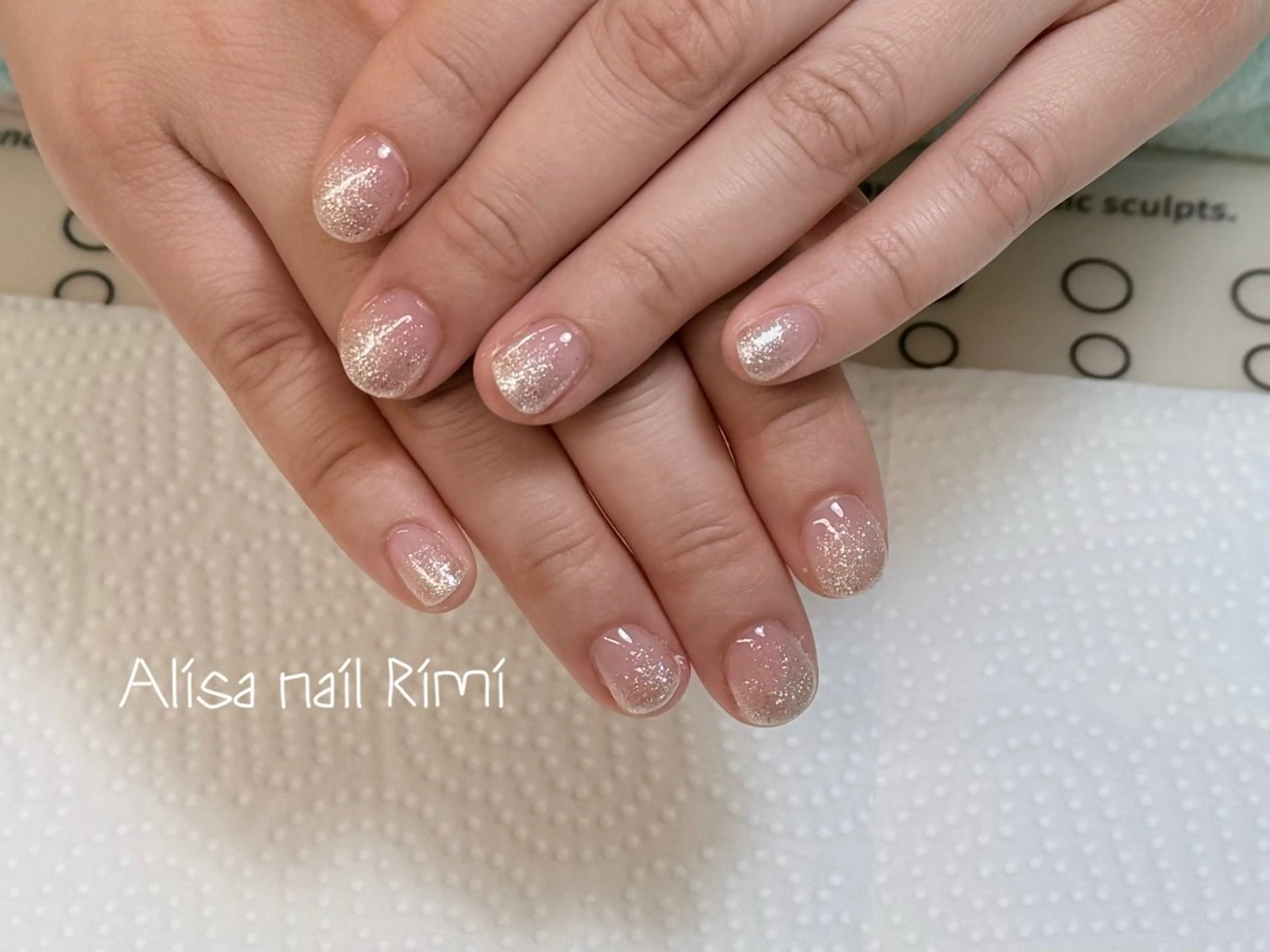 ネイル キラキラネイル ハンドネイル リ ミのネイルデザイン