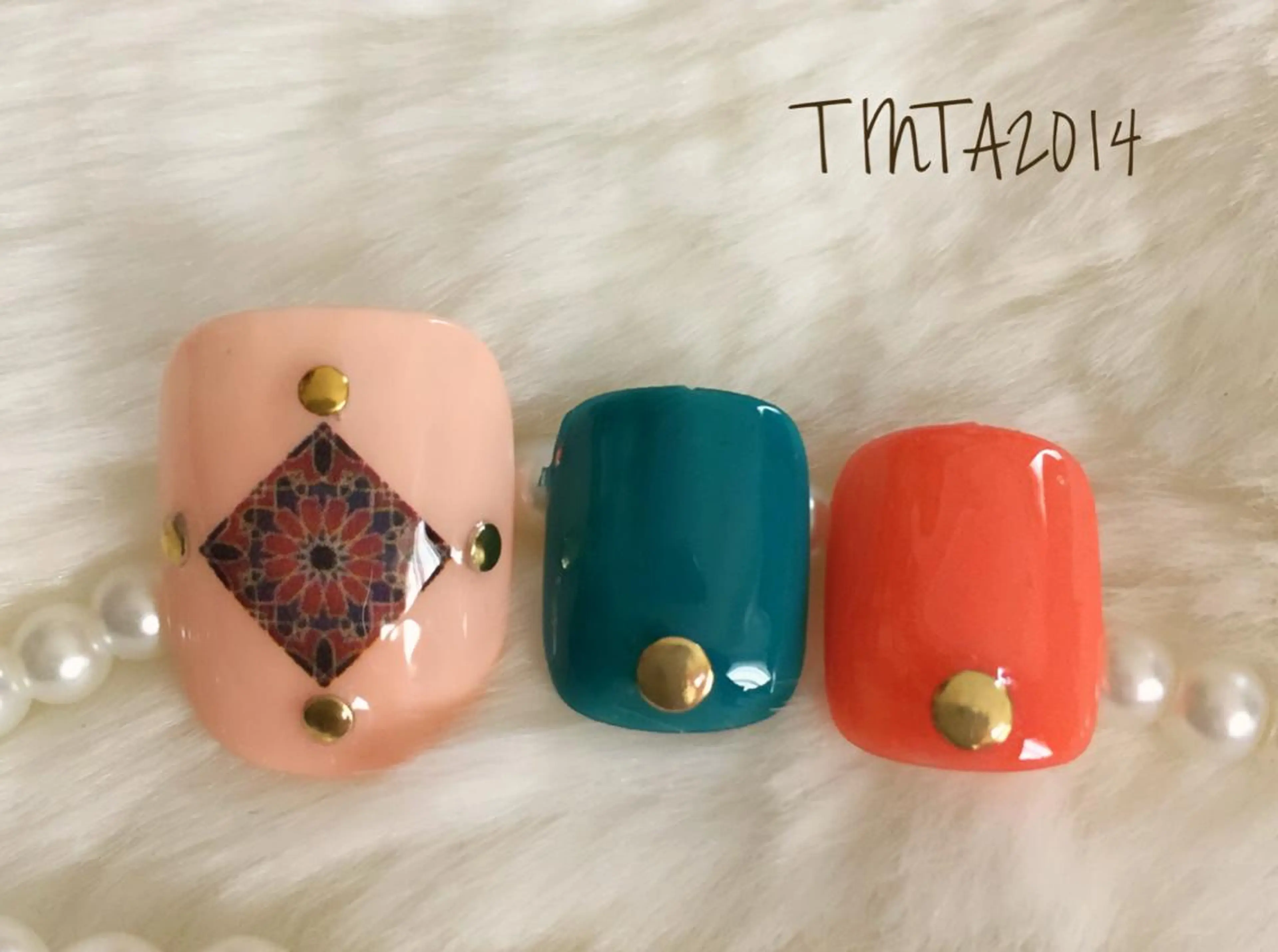 ネイル フットネイル ネイルサロン ティンタ所属・馬場 典子のネイルデザイン