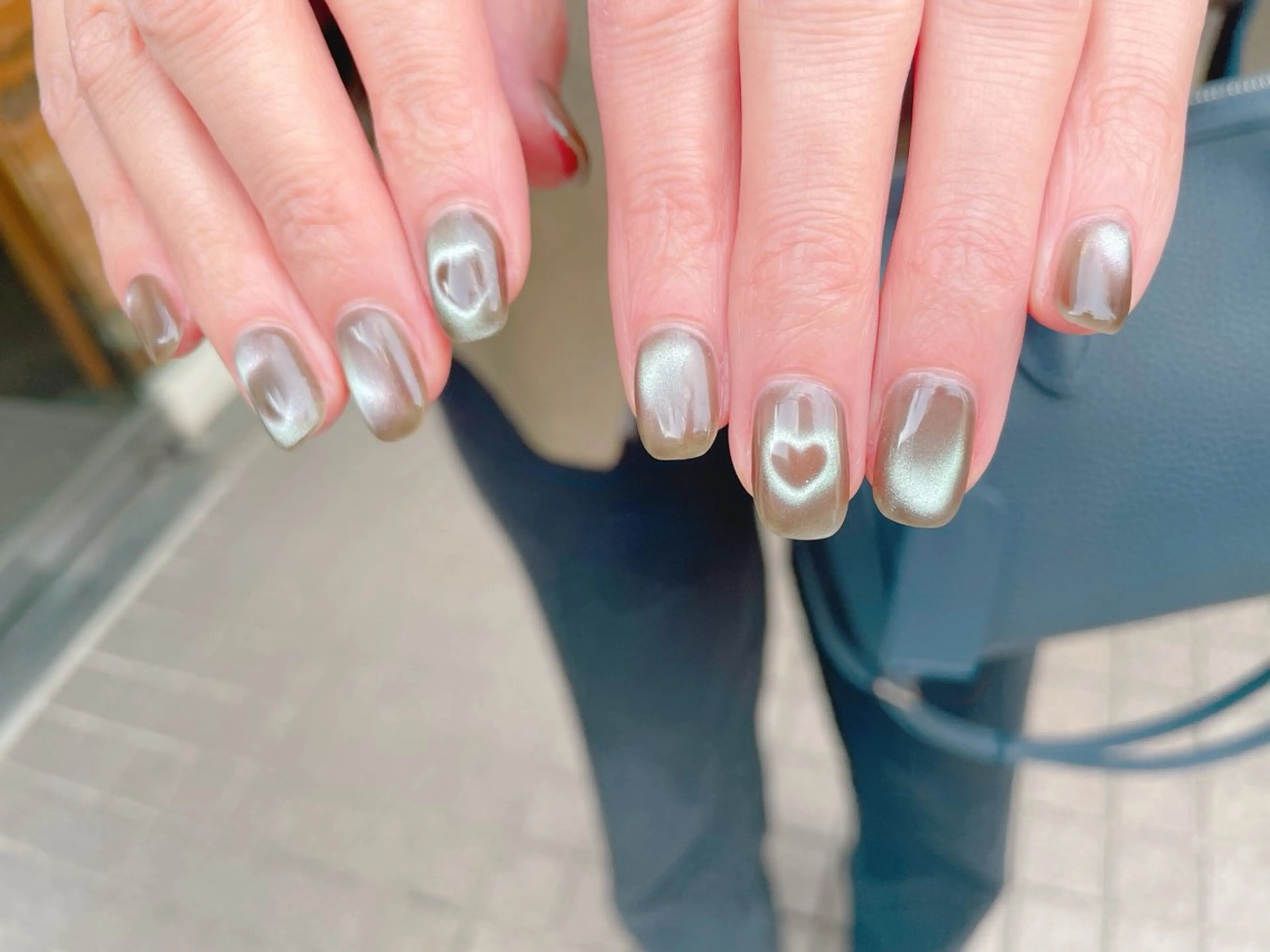 ネイル ジェルネイル ニュアンスネイル パラジェル 冬ネイル nailroom OHANA🌴のネイルデザイン