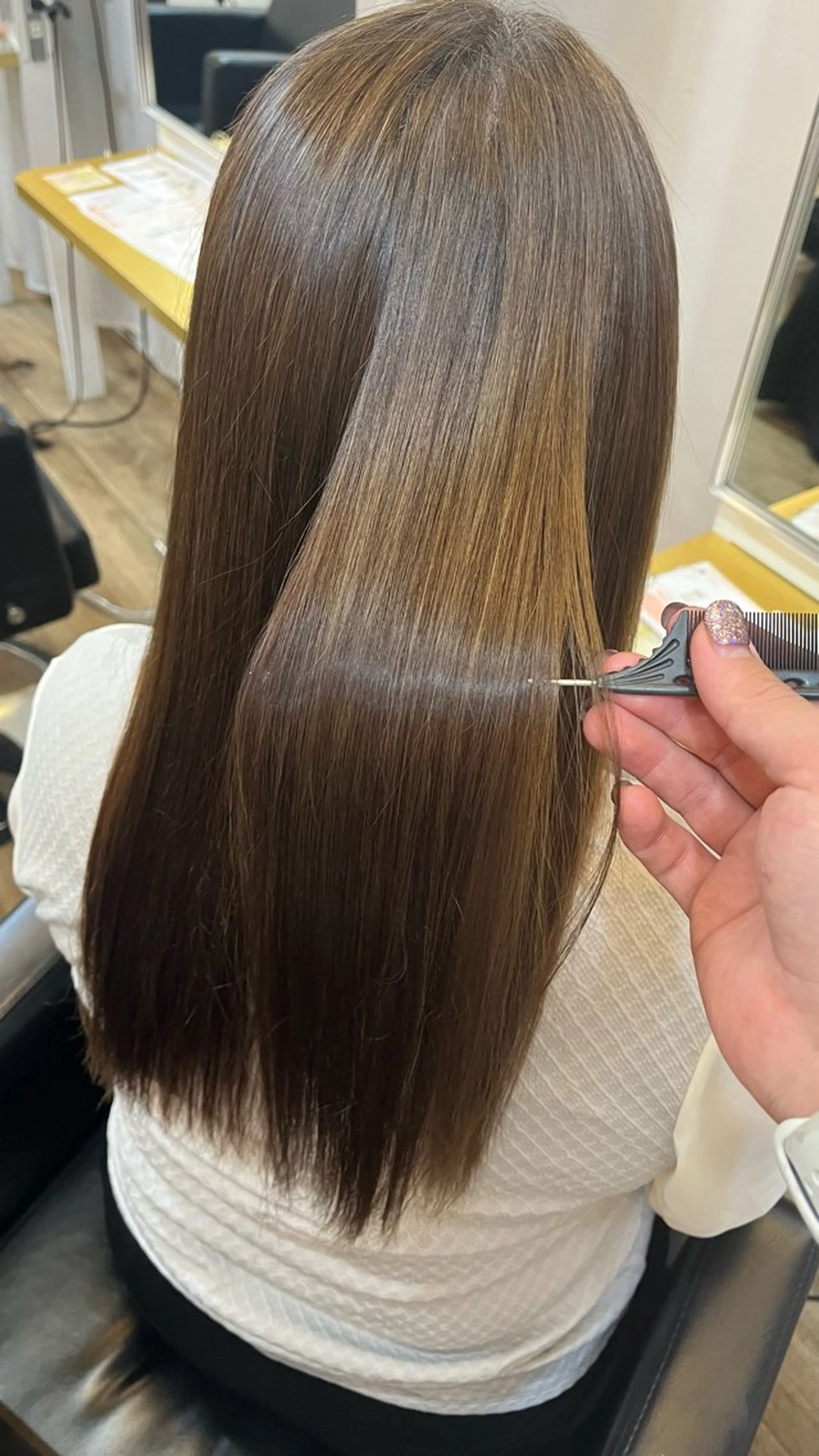 ロング 冨田 悠稀/ 髪質改善カラー🫧のヘアスタイル