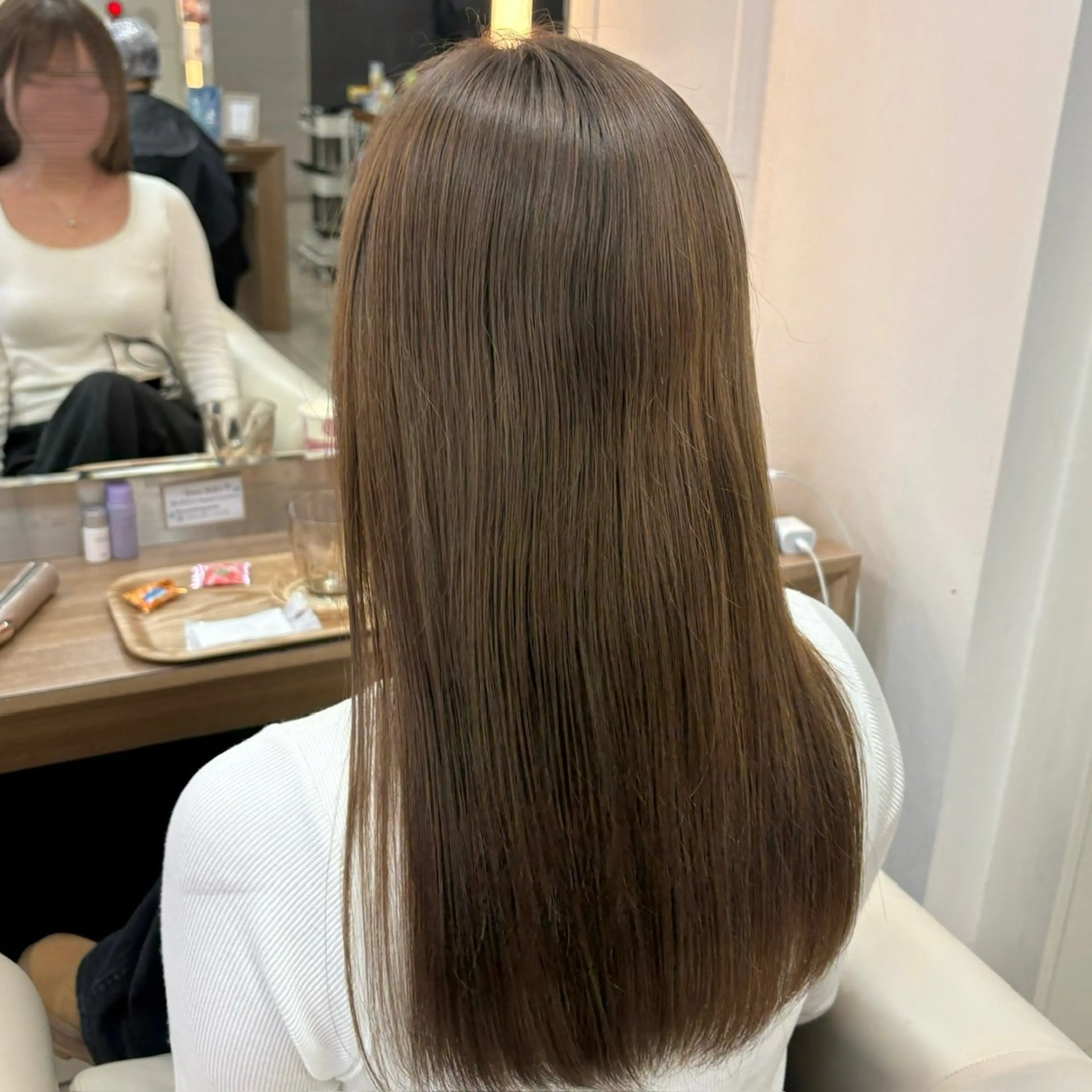 ロング カラー 海外ベージュカラー 茅ヶ崎/sakuraのヘアスタイル