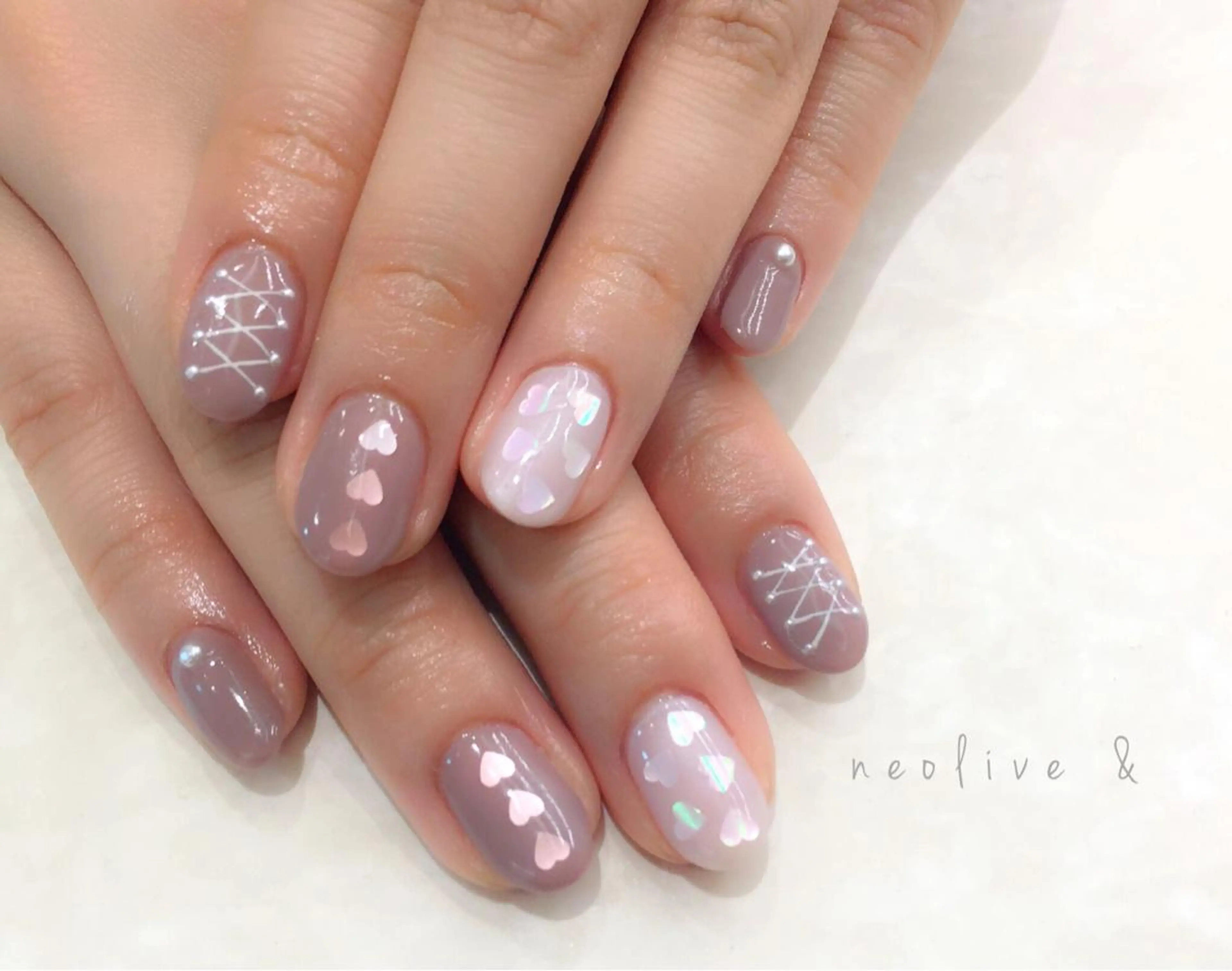 ネイル マツエク・マツパ Yuriko Omi パラジェル/渋谷のネイルデザイン