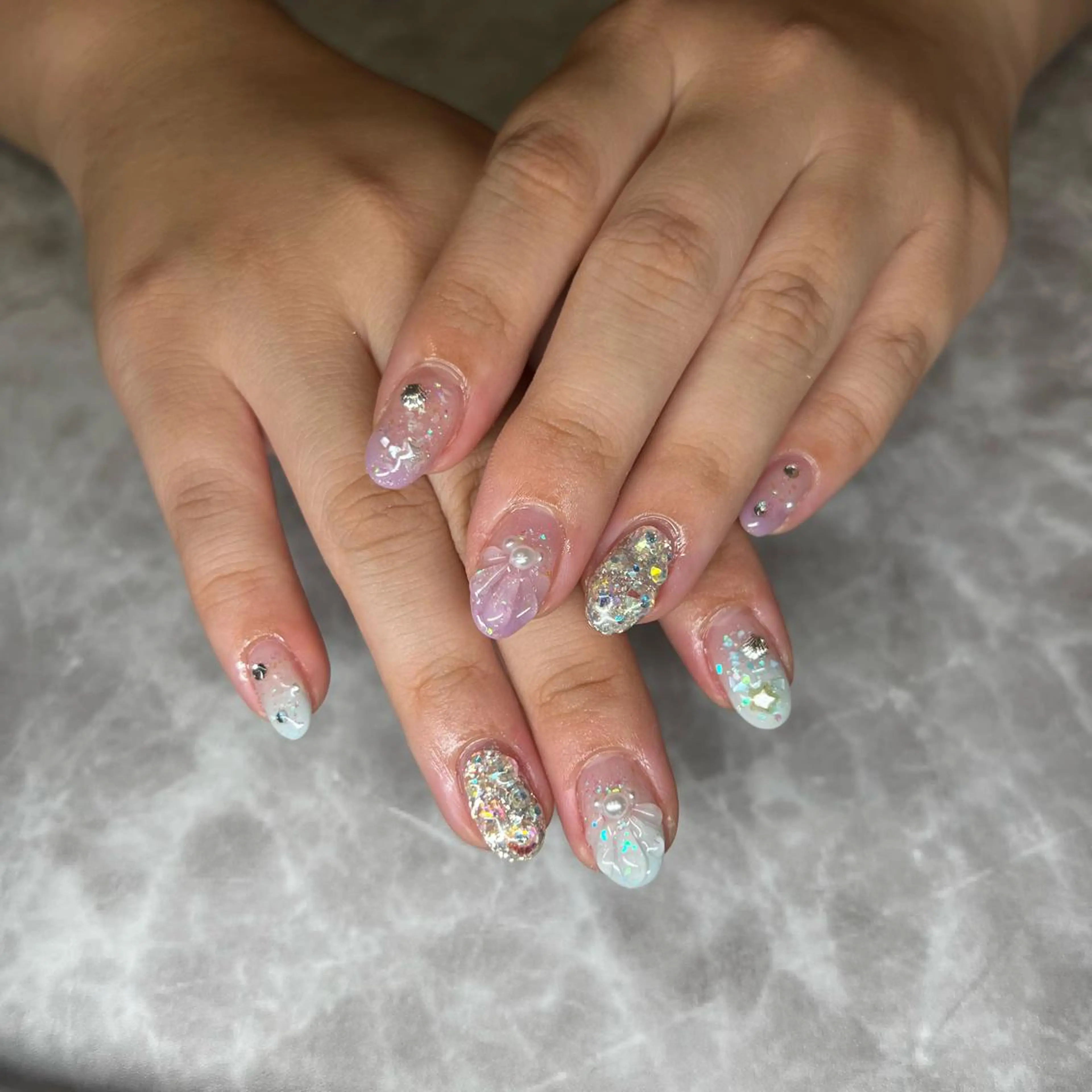 ネイル kinky 皆実町のネイルデザイン