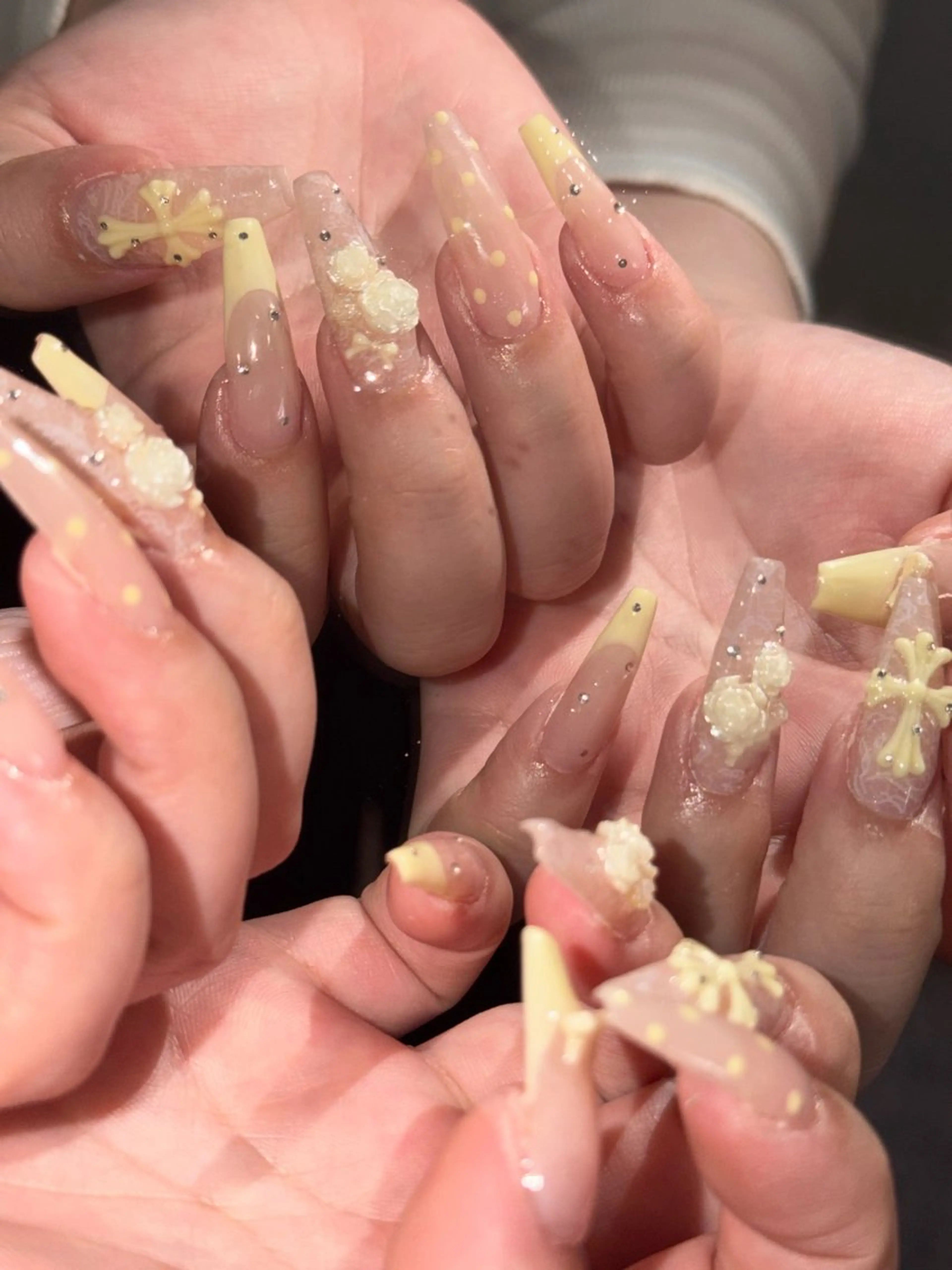 ネイル 韓国ネイル シンプルネイル ワンホンネイル ハンドネイル CoMo Nailのネイルデザイン