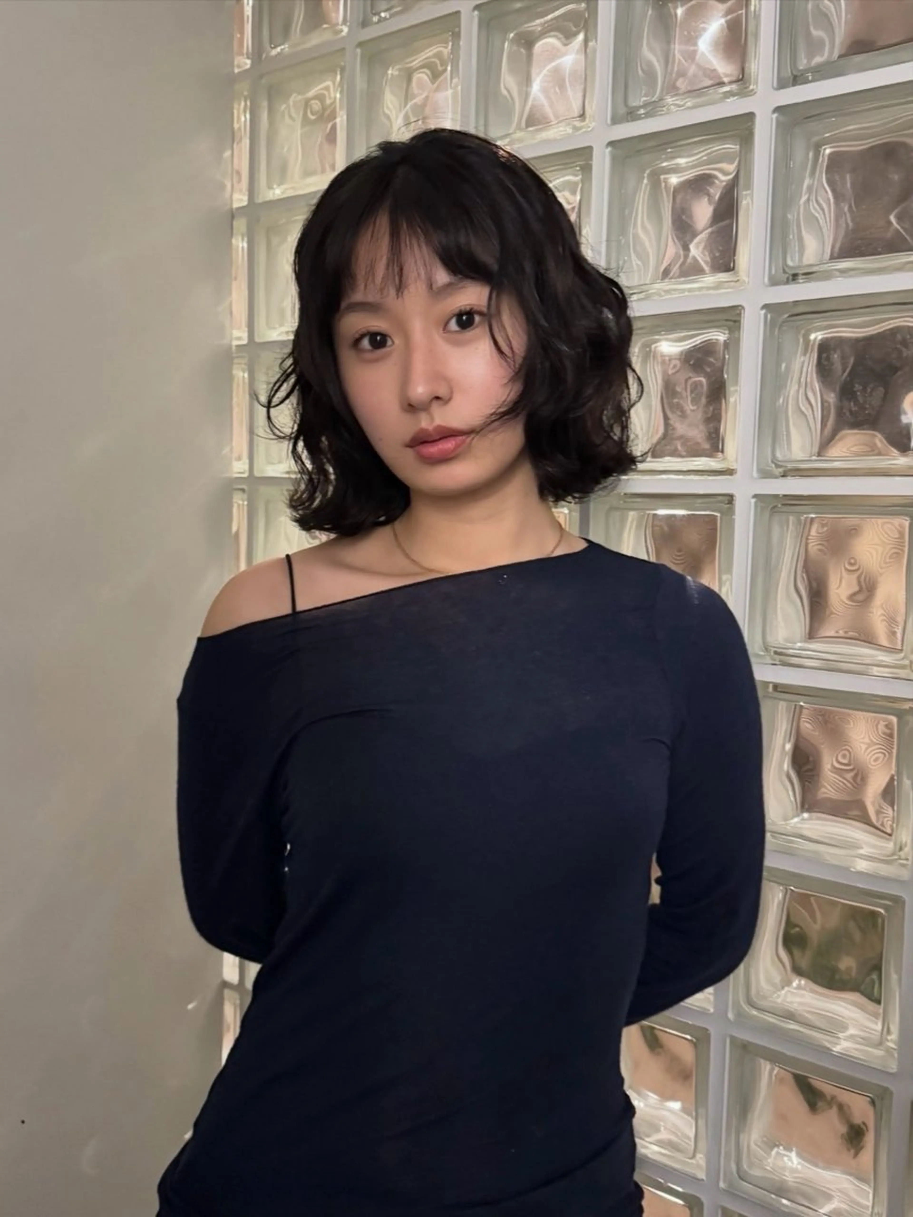 ミディアム カラー ヘアアレンジ カット ヘアカラー トリートメント mina 🌷のヘアスタイル