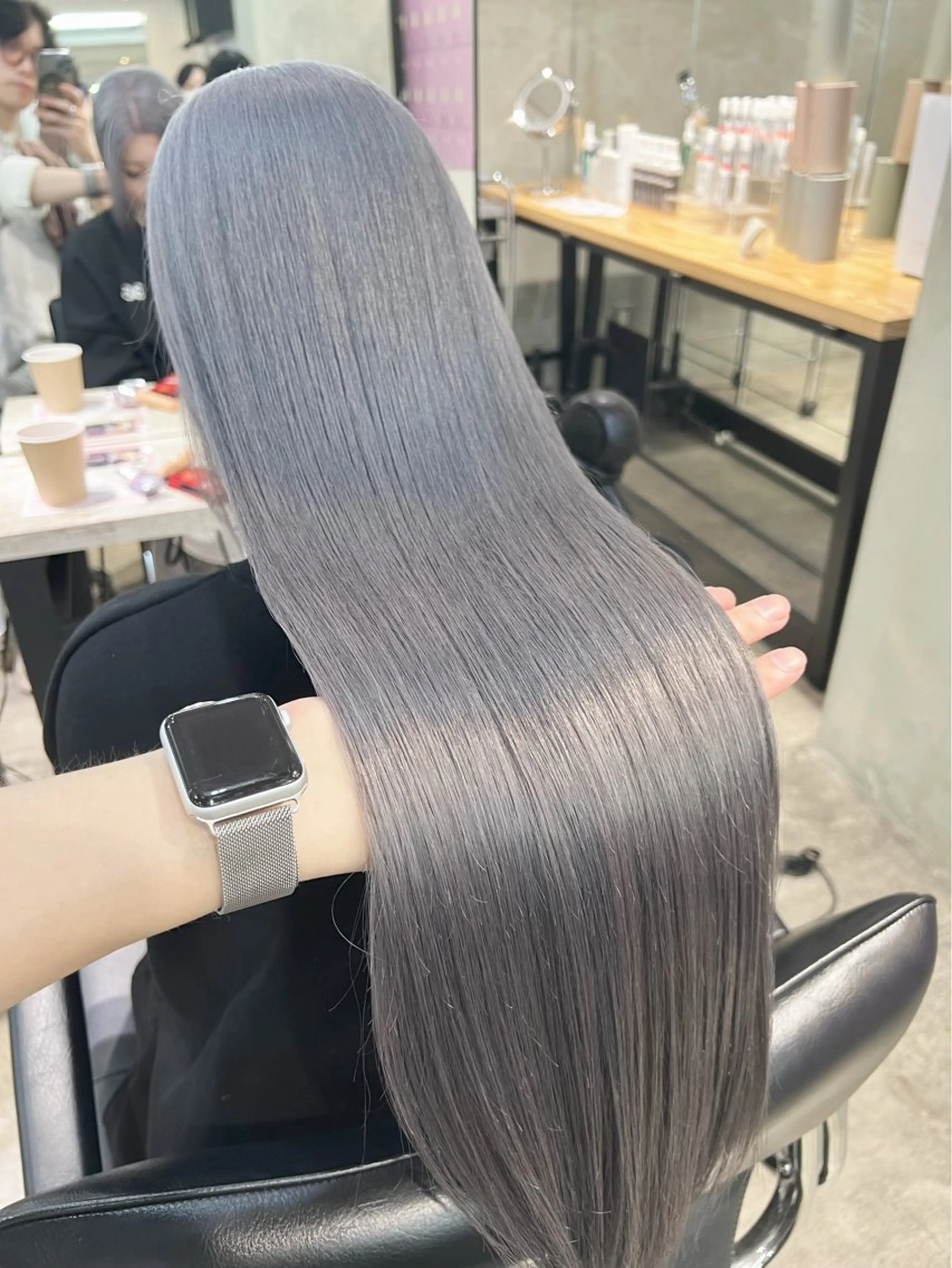 セミロング カラー ヘアアレンジ カット ヘアカラー トリートメント 🍯傷ませないカラー 髪質改善🍯彪雅のヘアスタイル