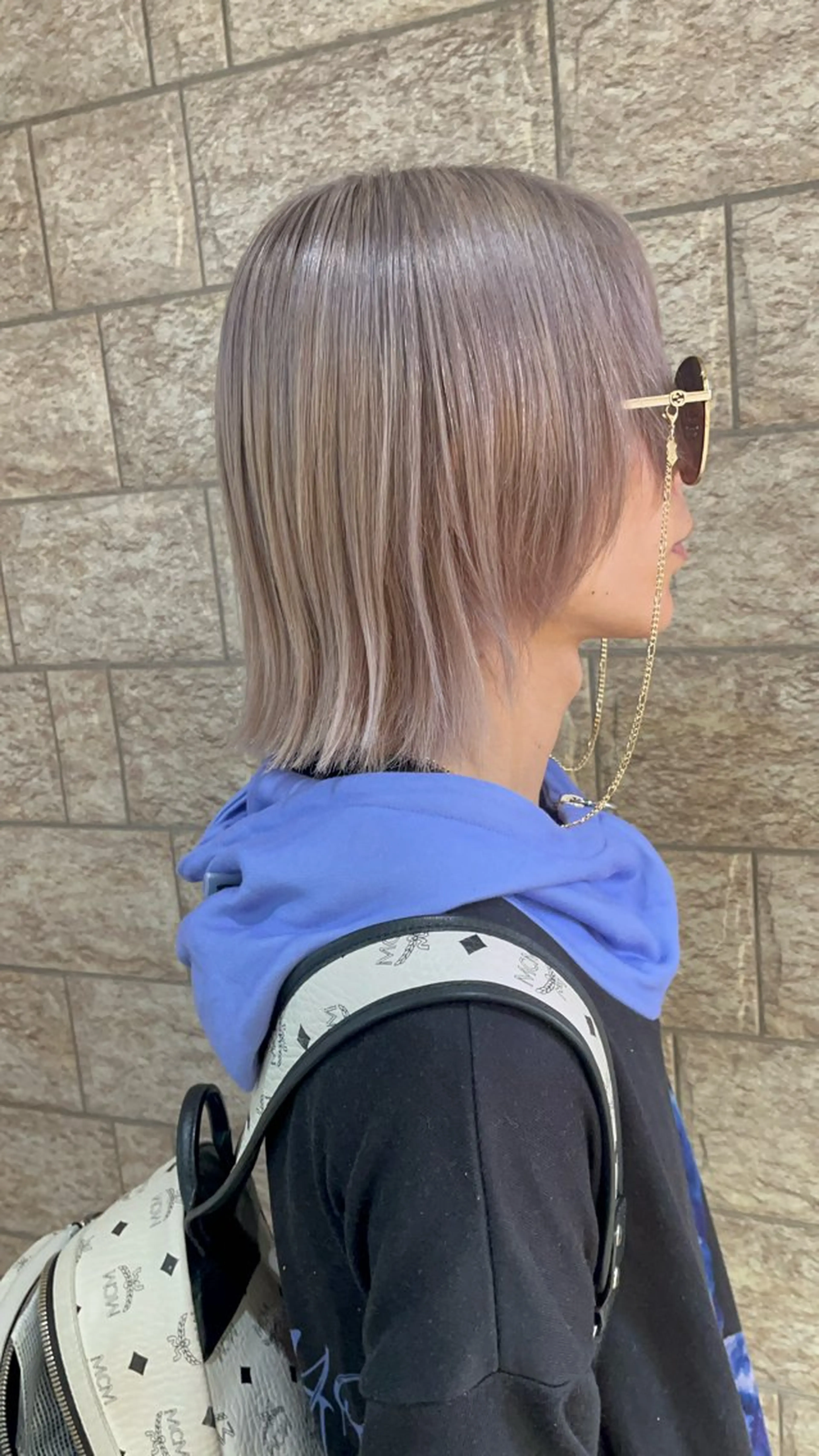 ショート ヘアカラー 東條 克義のヘアスタイル