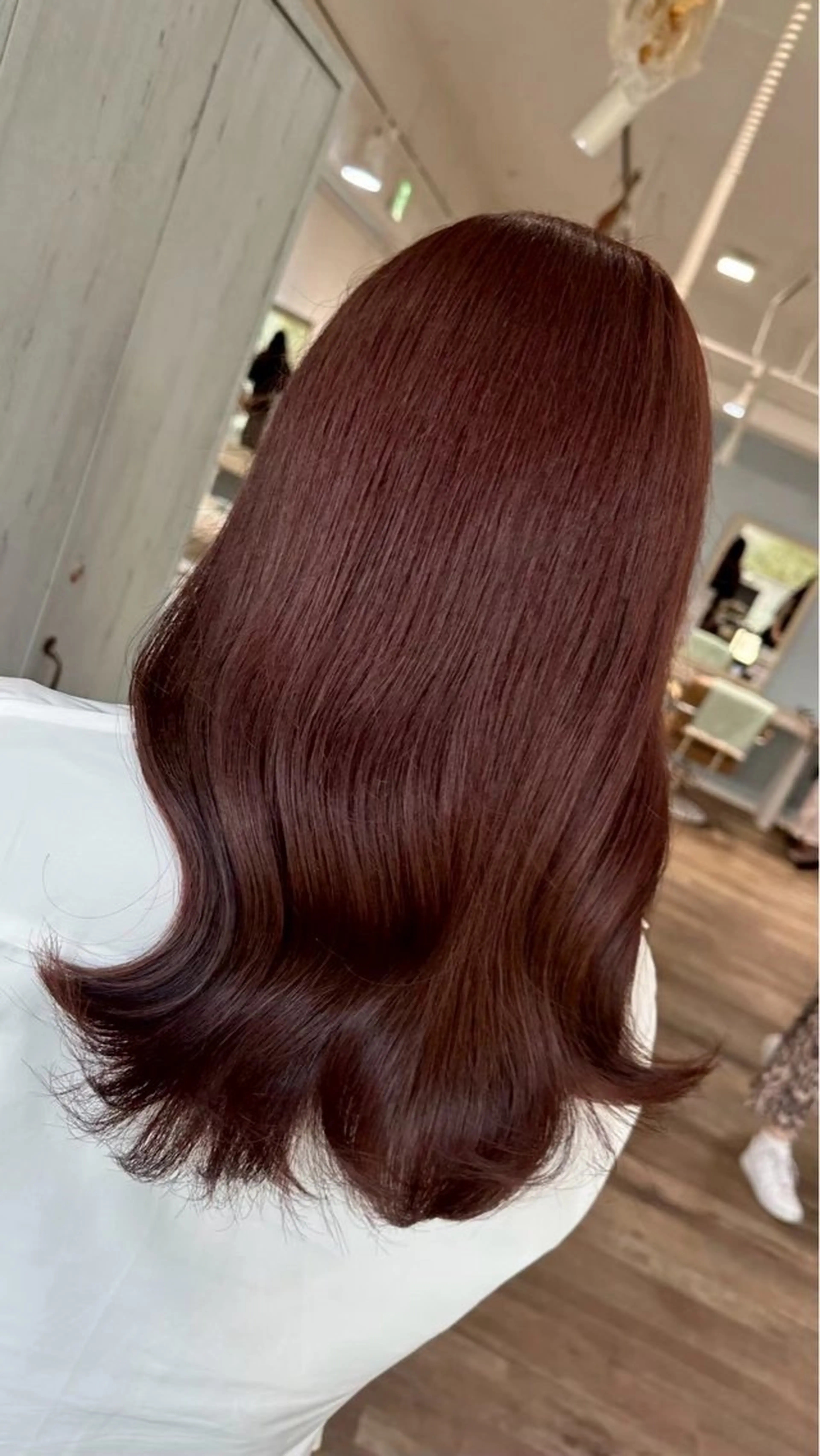 セミロング カラー 🍒 sakura🍒のヘアスタイル