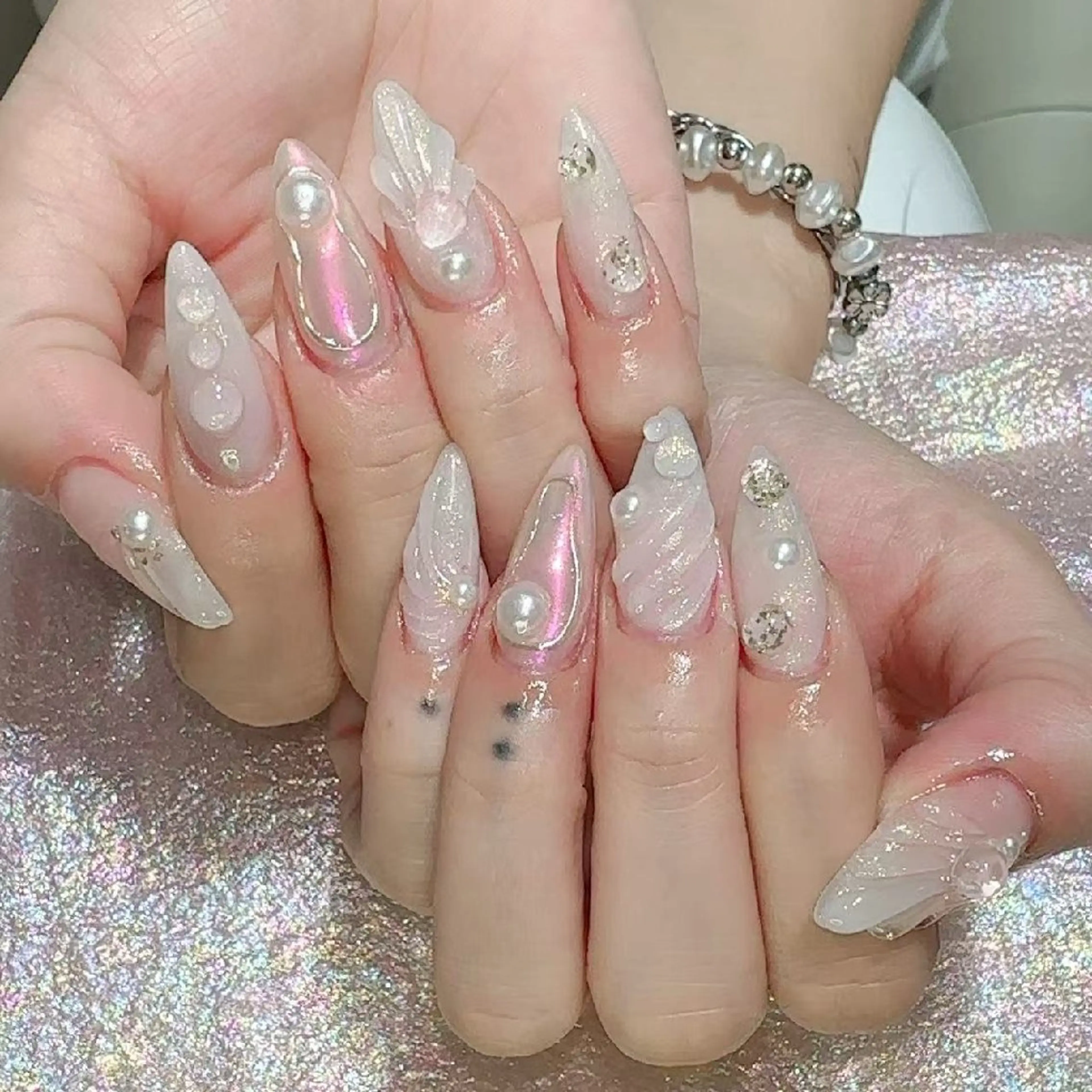 ネイル ハンドネイル Queen's ゆなのネイルデザイン