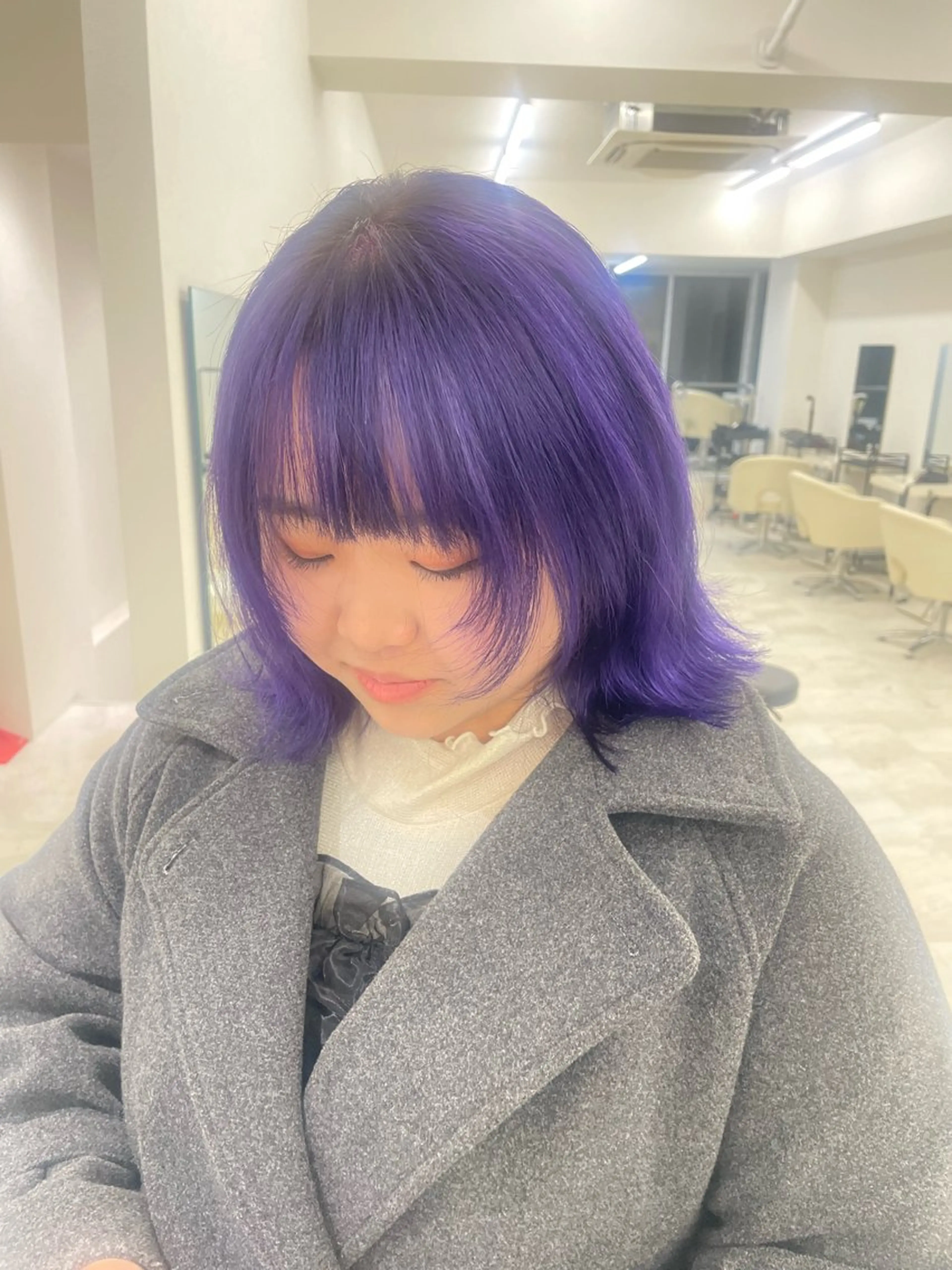 ミディアム 声優オタク美容師🎀 𝑹𝑰𝑵𝑶𝑵のヘアスタイル