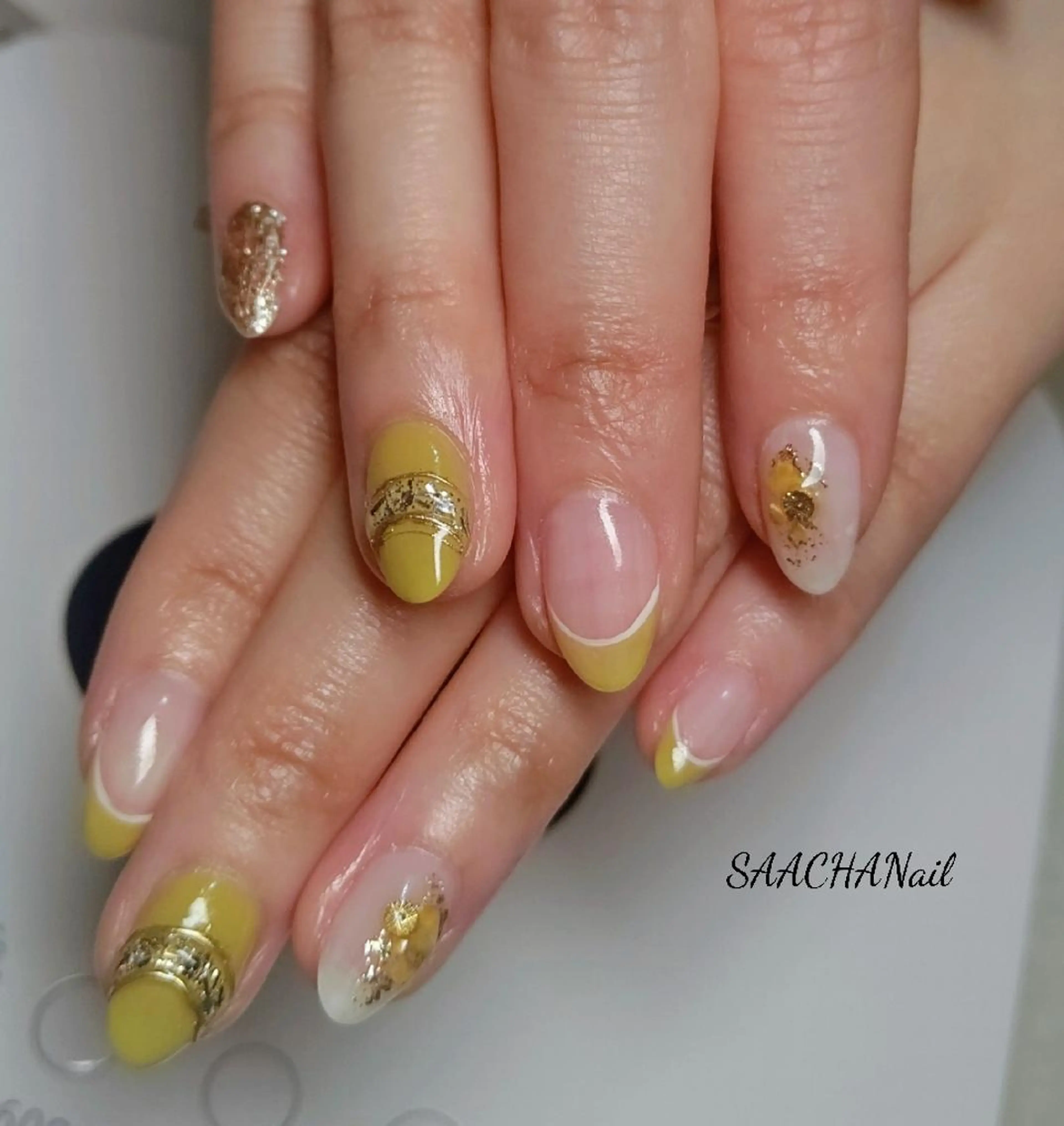 ネイル ハンドネイル SAACHANail  のネイルデザイン