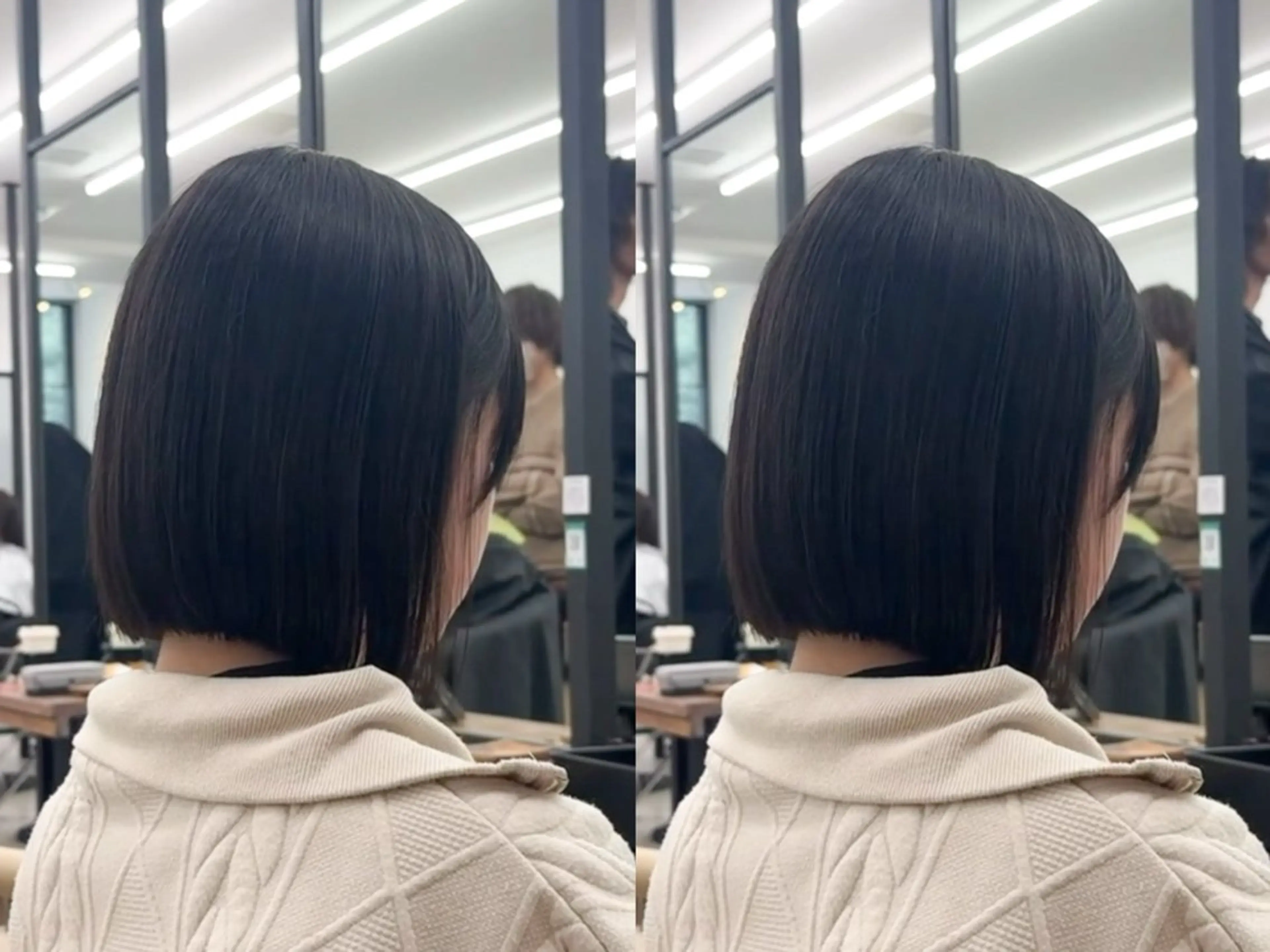 ミディアム ボブ/ショート/ チヨノのヘアスタイル