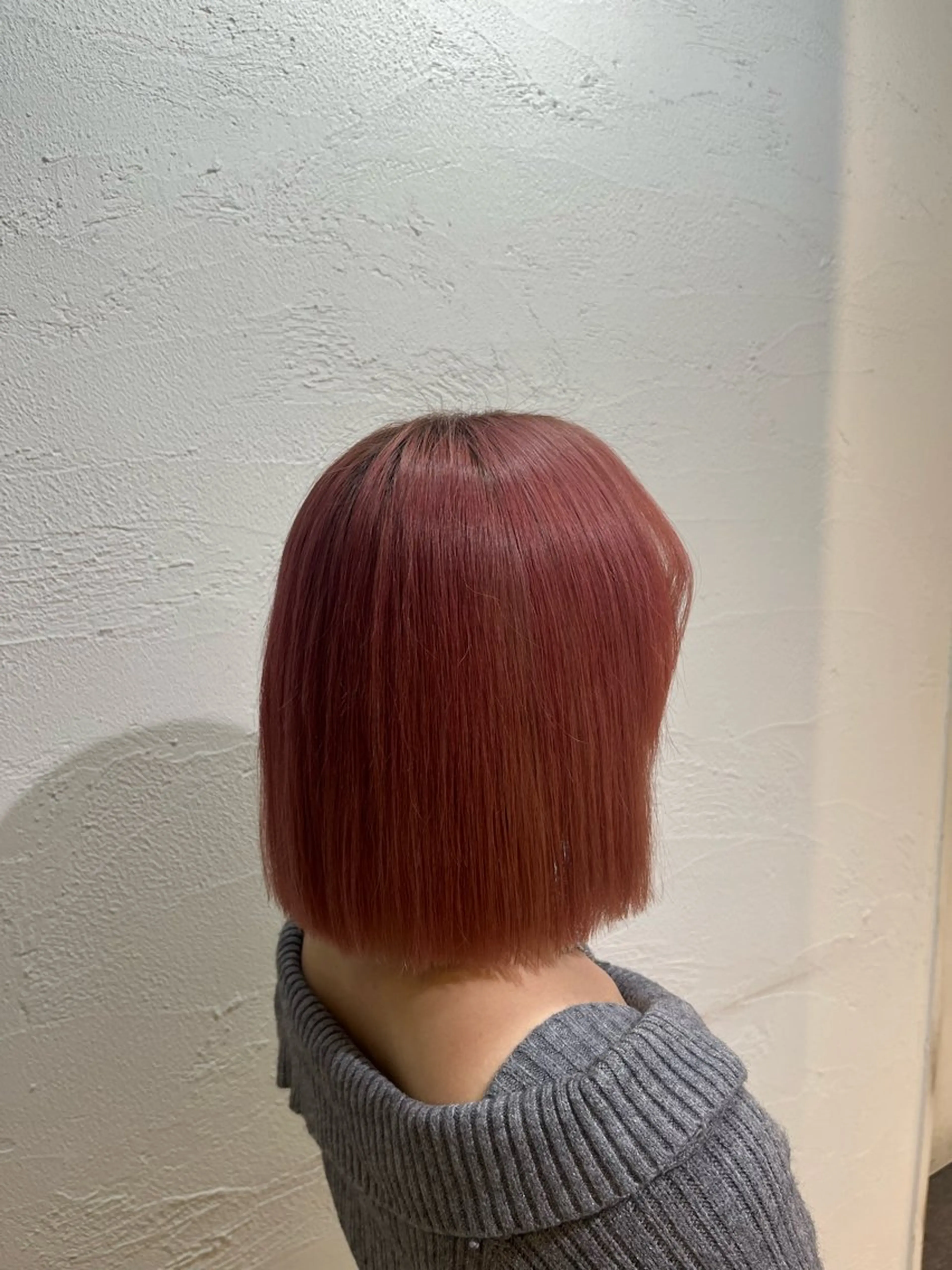 ミディアム メイク/ケアカラー 🐬HIKARU🐬のヘアスタイル