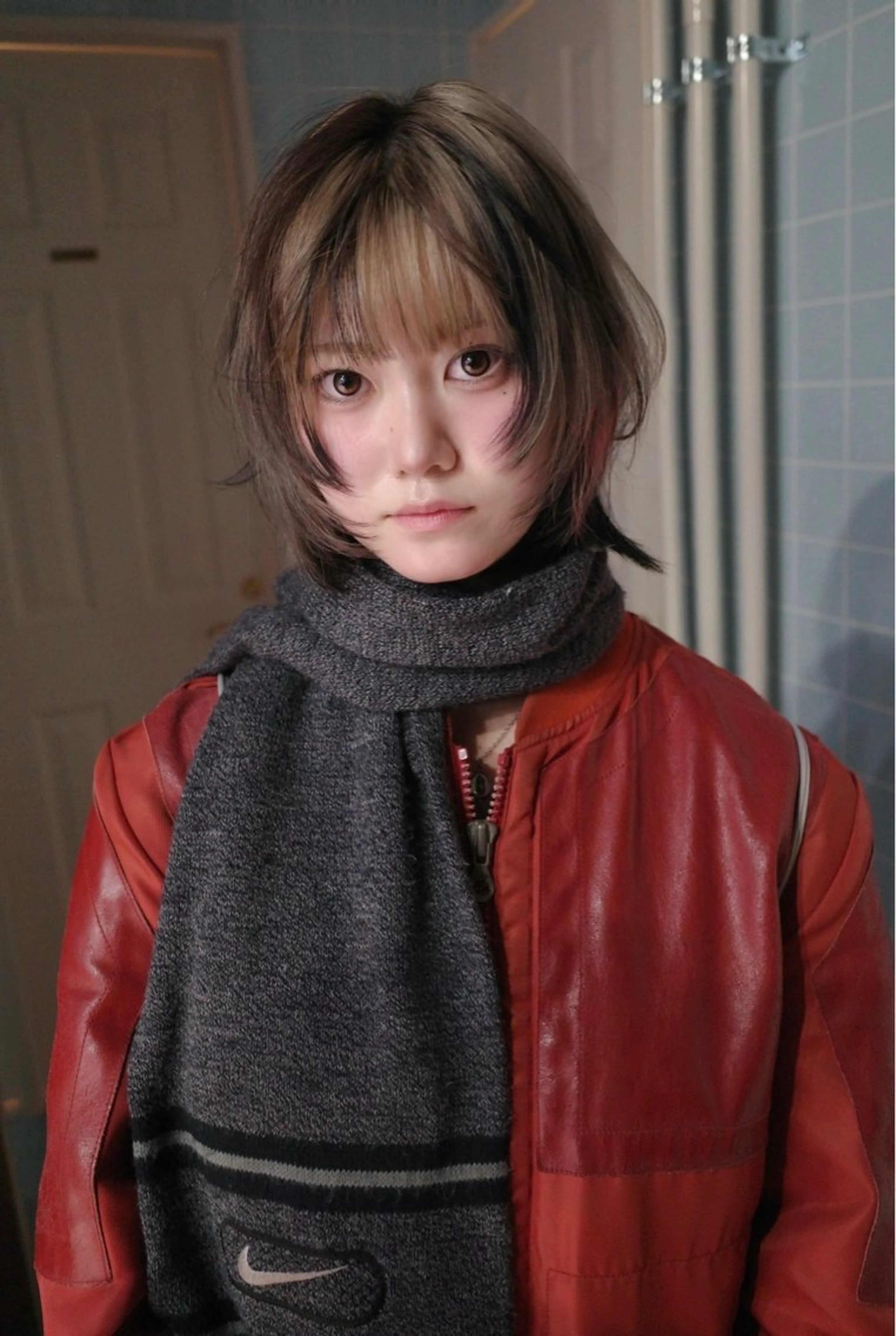 ショート カラー 原宿ハイトーン ᕷ*.°/aimuのヘアスタイル