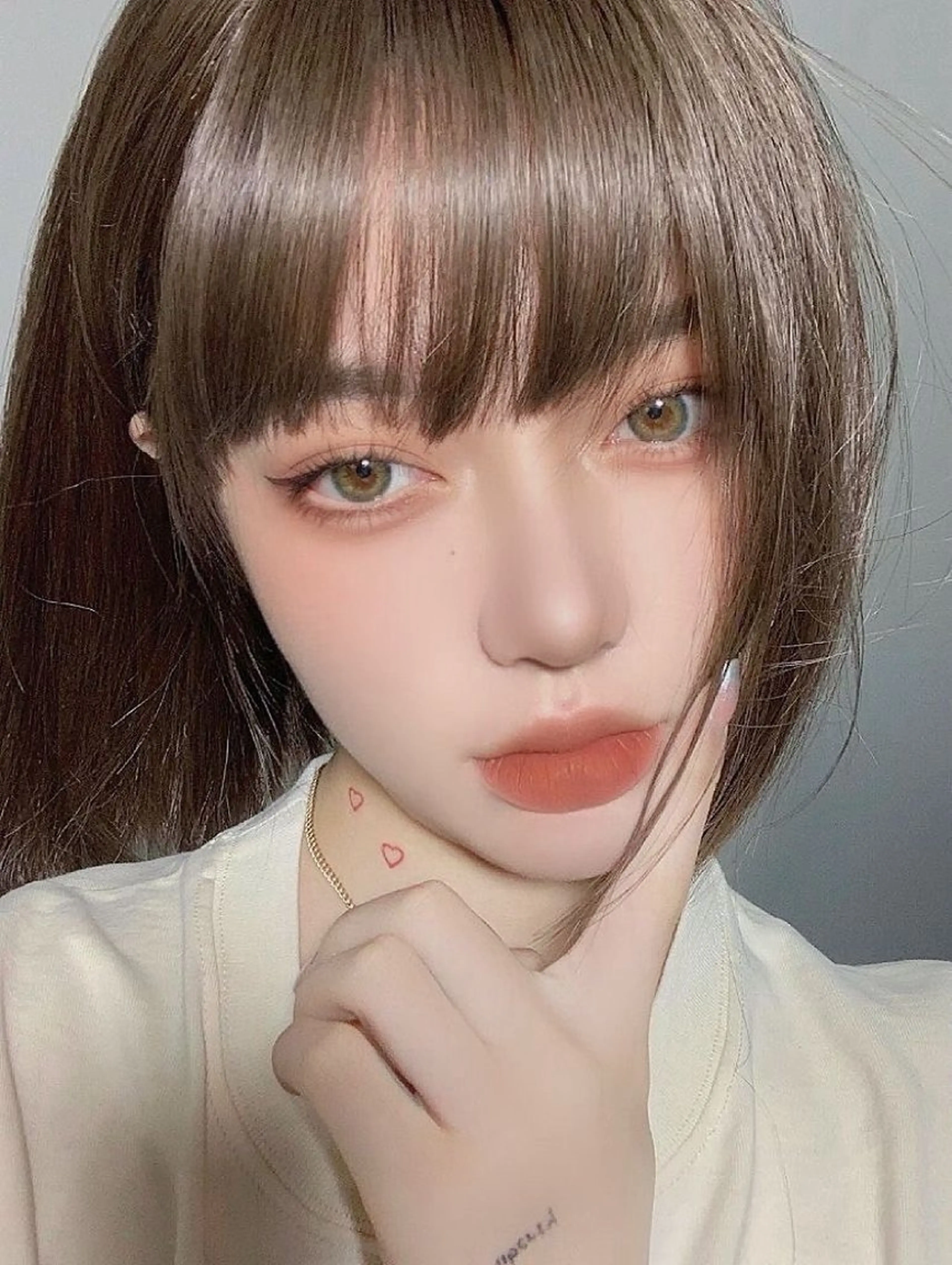 ロング カット ヘアカラー honoka💄💋 ワンカラー/髪質改善のヘアスタイル