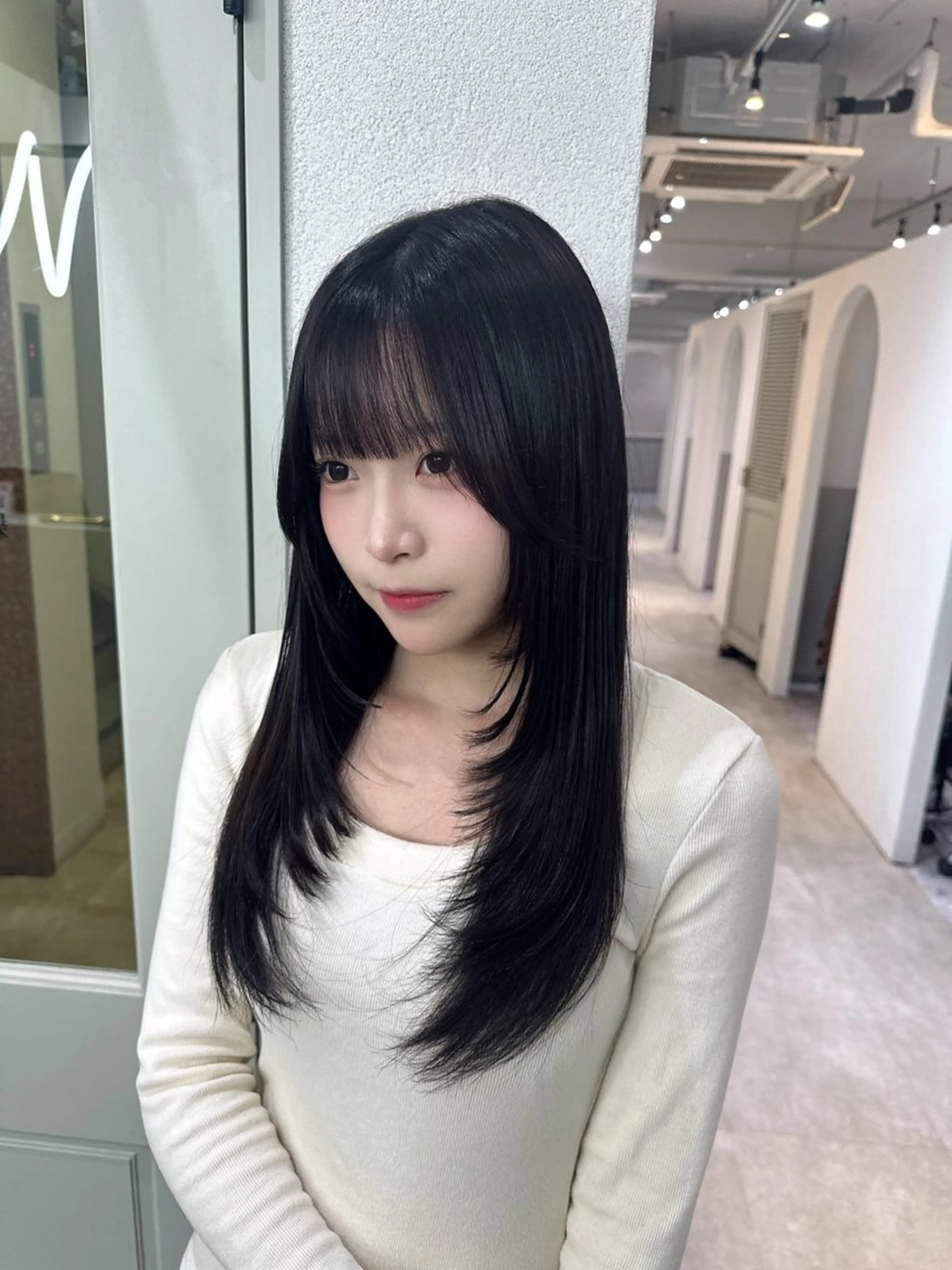 ❤️🔥初回限定❤️🔥前髪カット+ケアカラー+トリートメントの写真