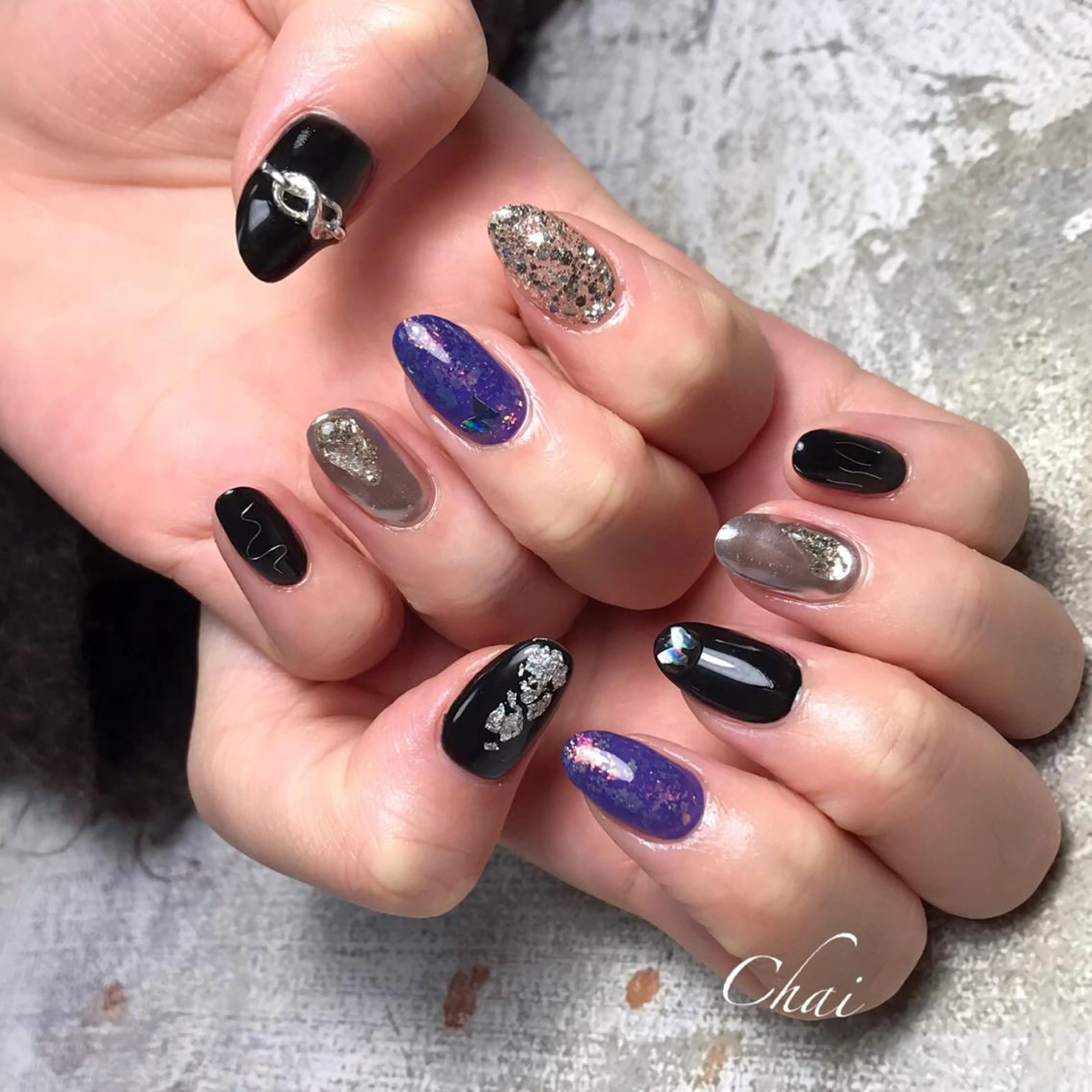 ネイル ハンドネイル 💅chainail _aiのネイルデザイン