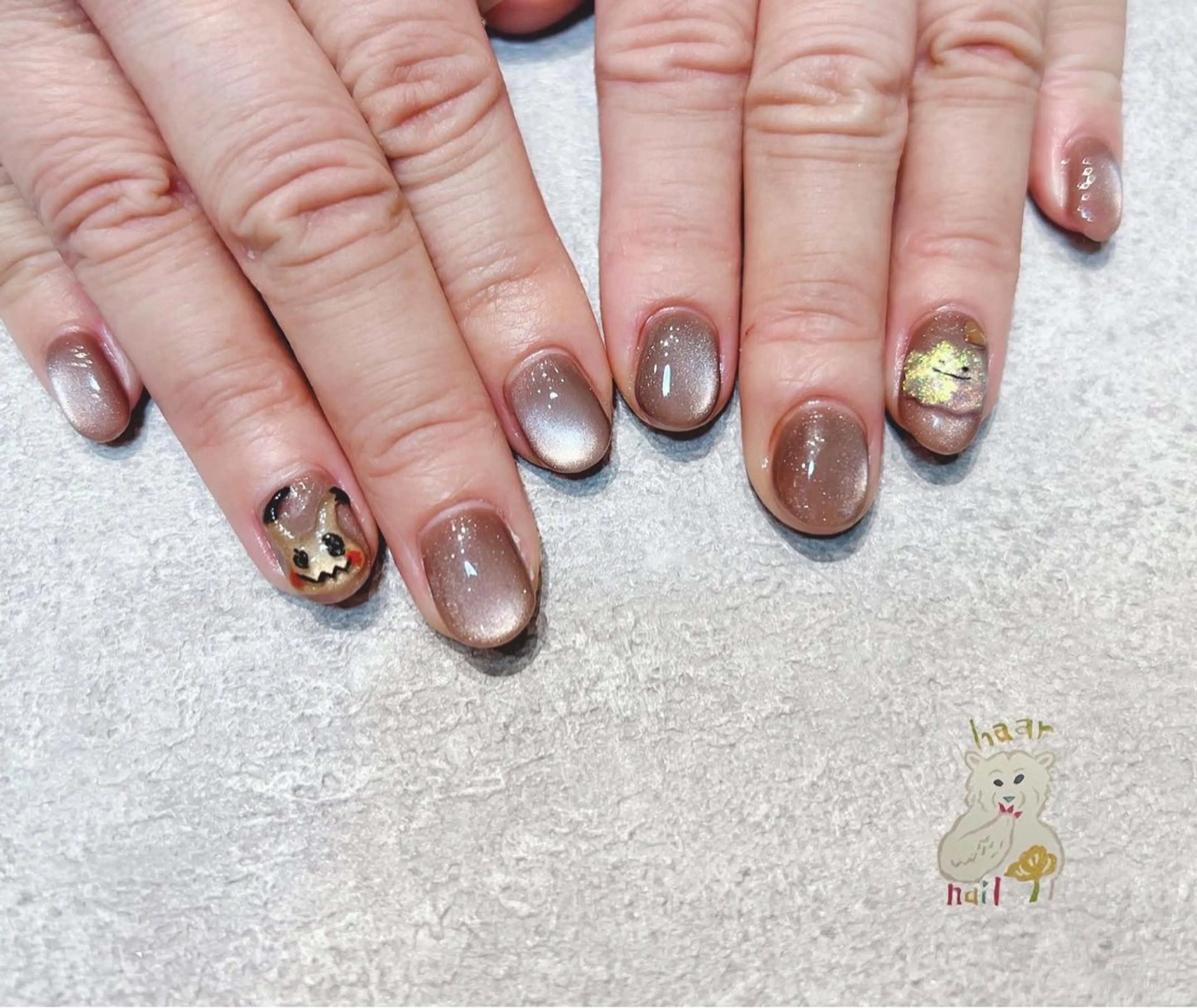 ネイル ハンドネイル 深田 加代のネイルデザイン