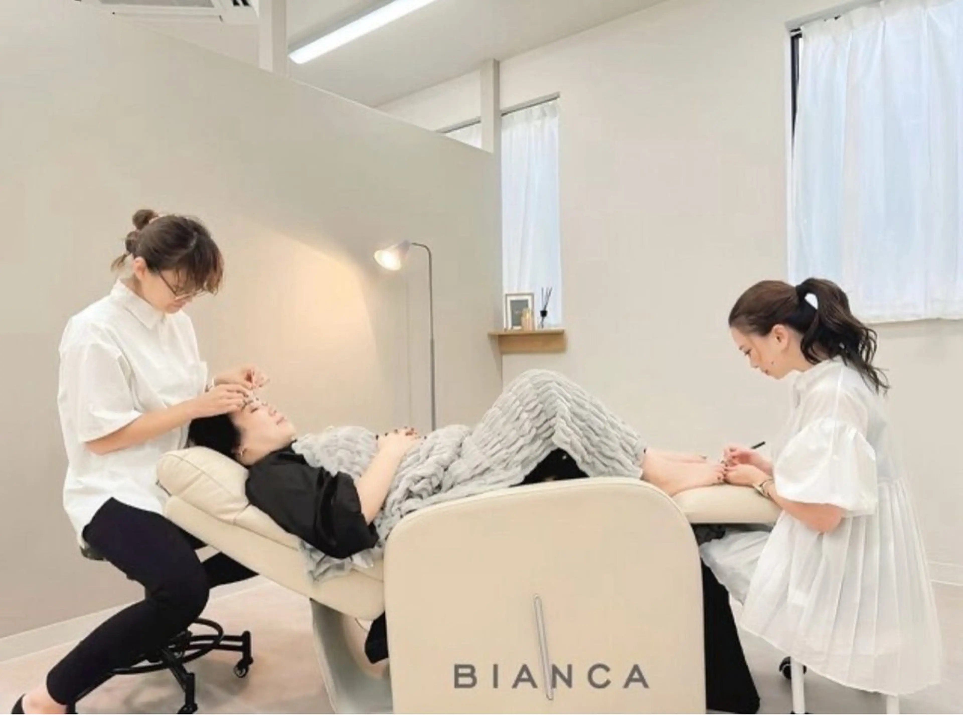 同時施術【ネイル（フットOK）＋まつげパーマ】 /赤羽/パラジェル変更可💅👀✨の写真