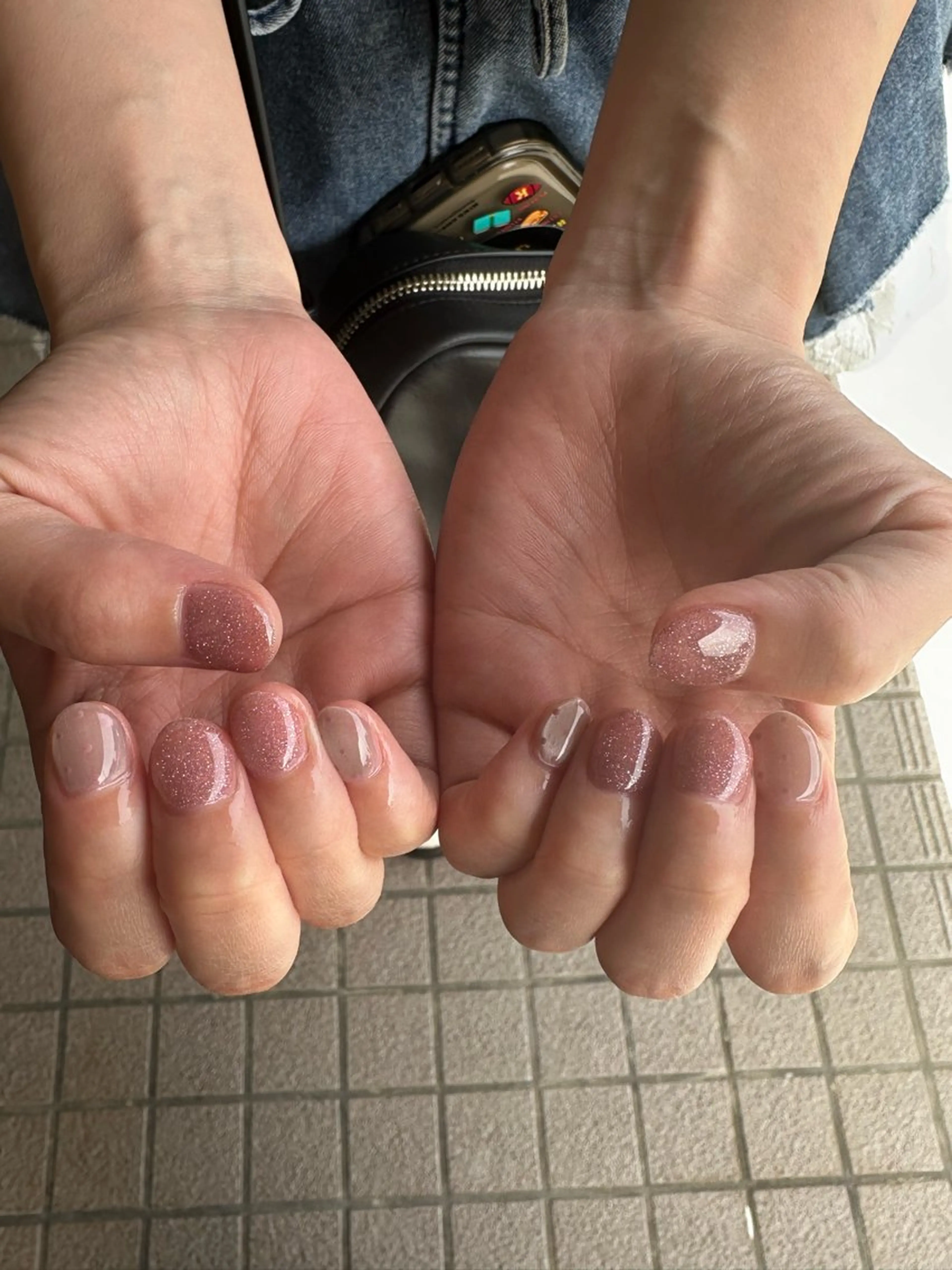 ネイル ハンドネイル Sawa ︎︎𓂃⟡.·のネイルデザイン