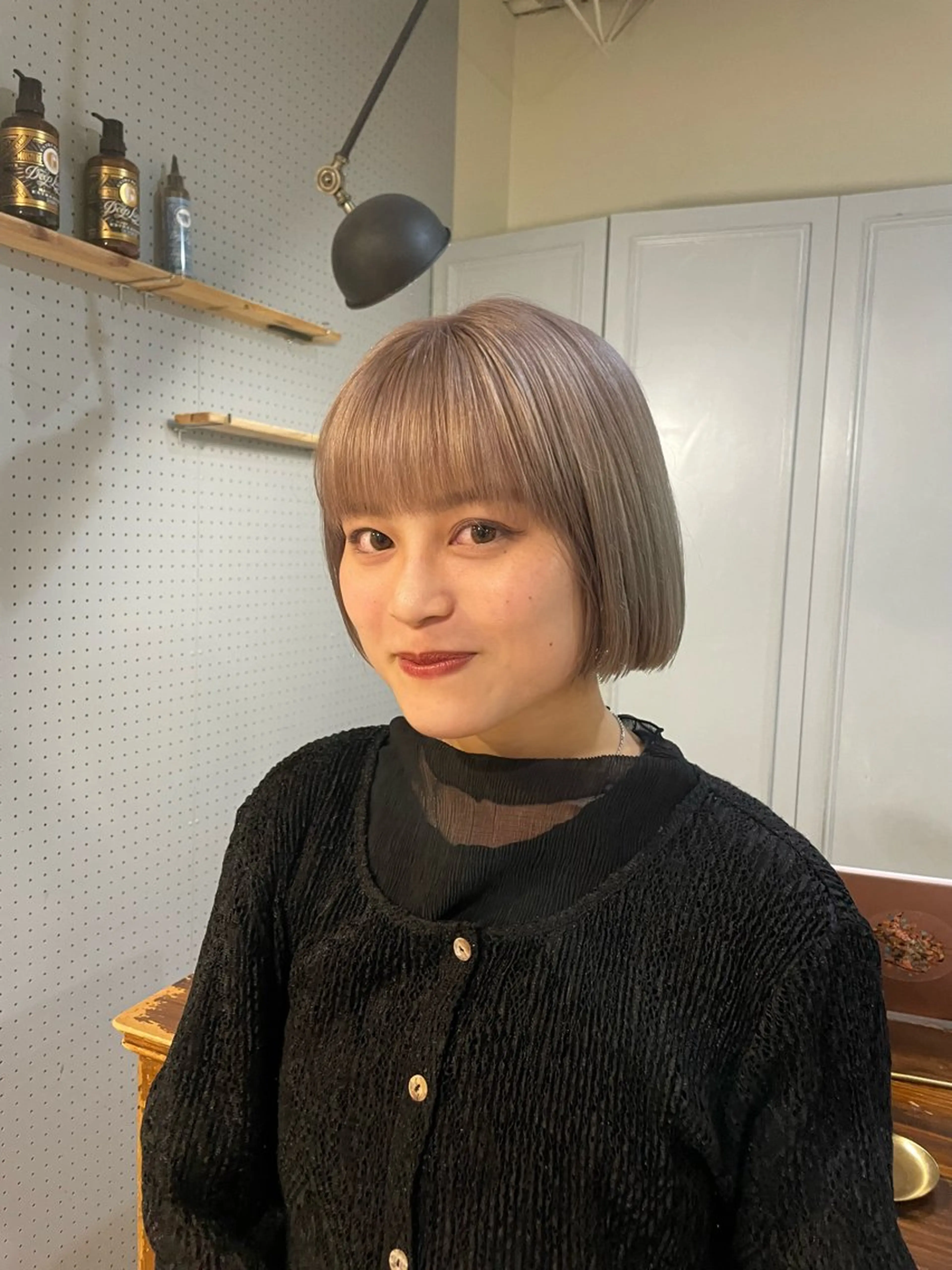 ショート カラー ヘアカラー トリートメント 🤩噂のMr.髪ポジ ティブ®️yu🤩のヘアスタイル