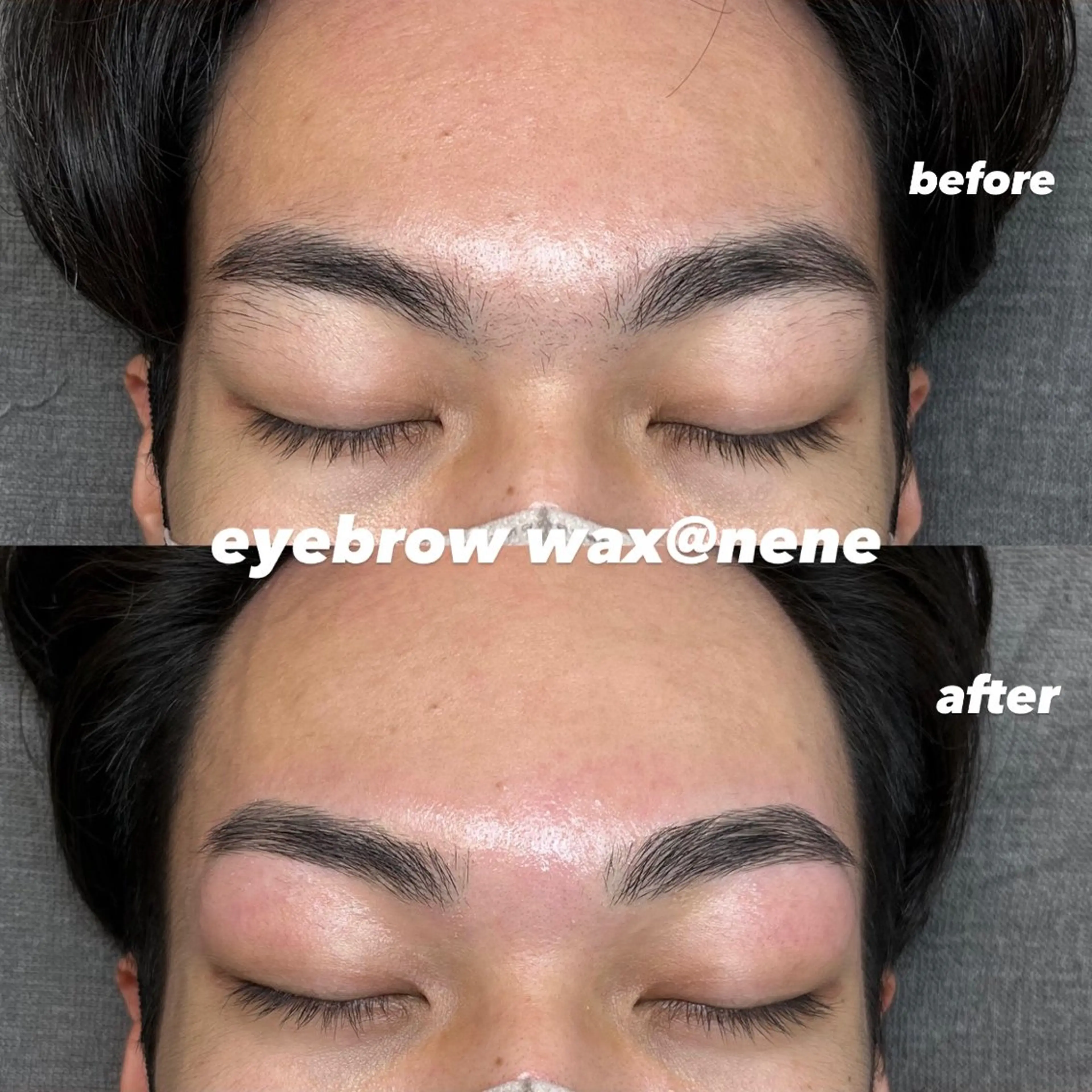 メンズ アイブロウ 垢抜け美眉wax 肌質改善🤍Neneの眉毛・アイブロウイメージ