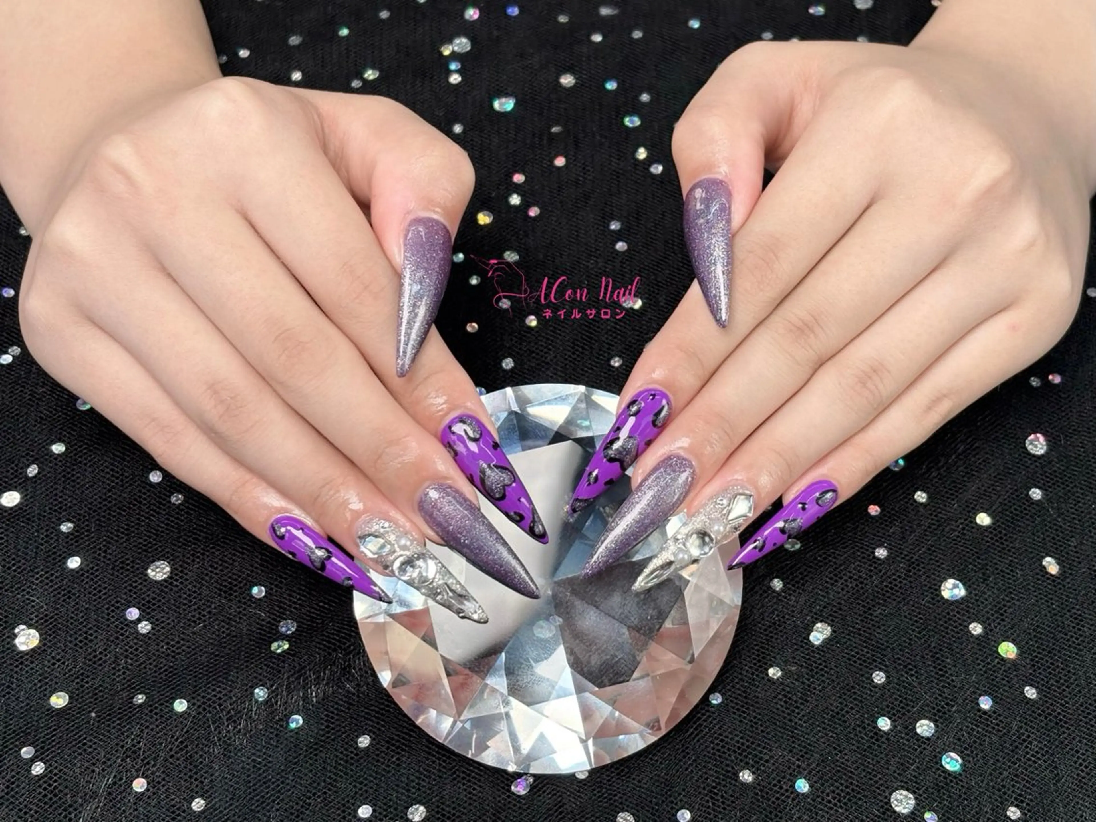 ネイル 桜ネイル 長さ出し フラワーネイル フレンチネイル ジェルネイル ハンドネイル AConNailSalon所属・ACon NailSalonのネイルデザイン
