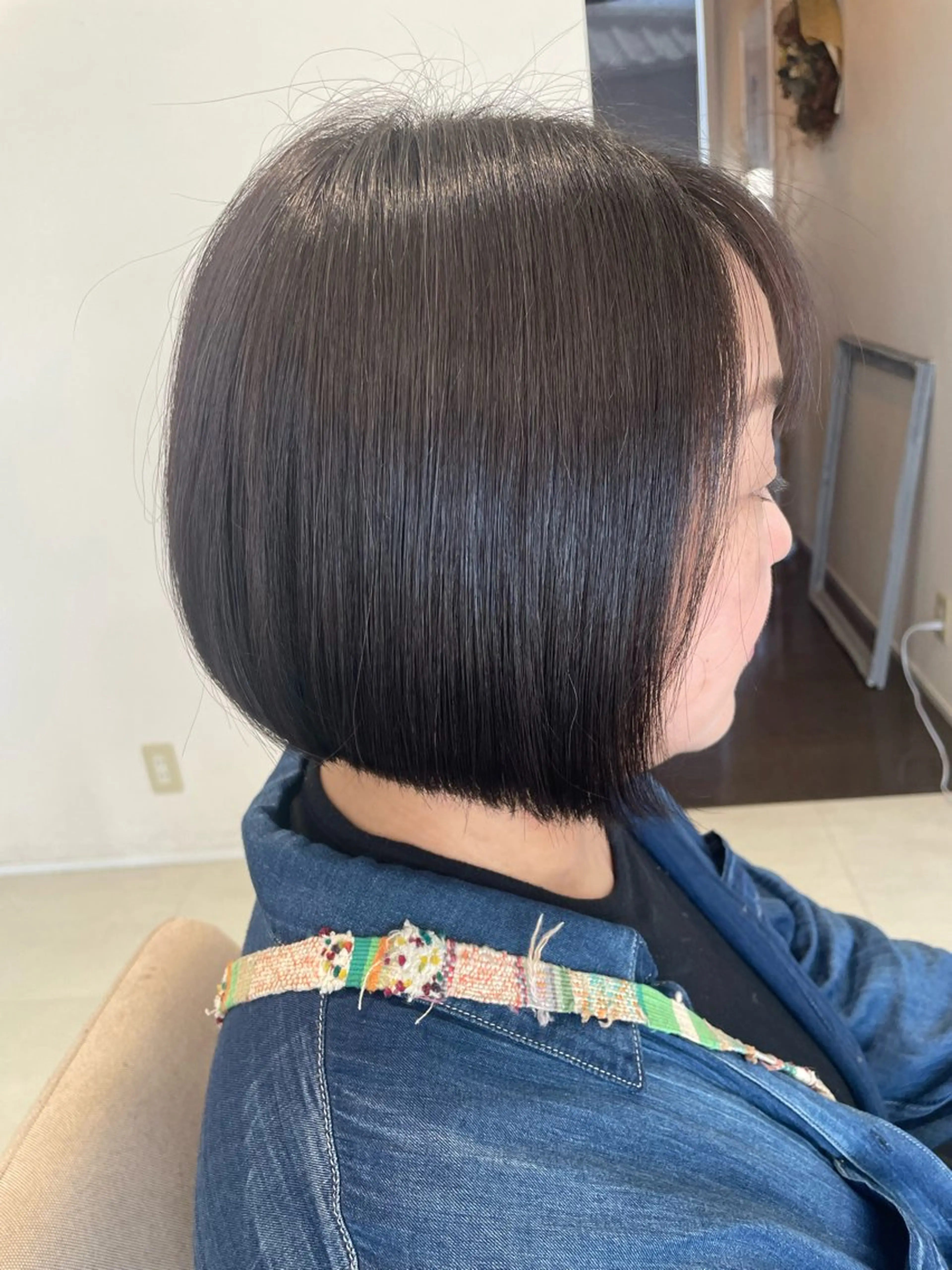 ショート ボブ 片岡 陽子のマツエク・マツパデザイン