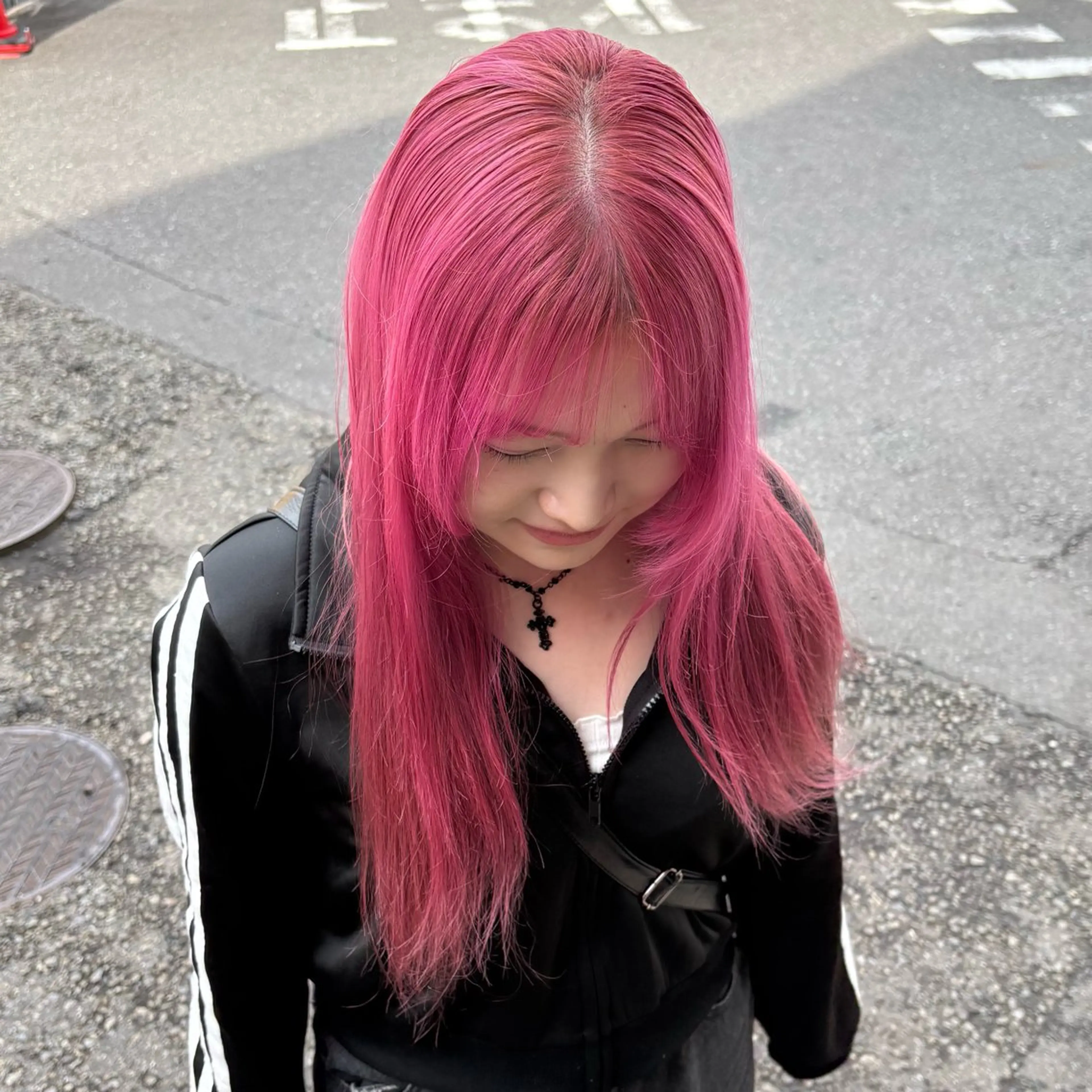 ロング ヘアカラー 🎀ハイトーン/ 艶カラー/夕月🎀のヘアスタイル